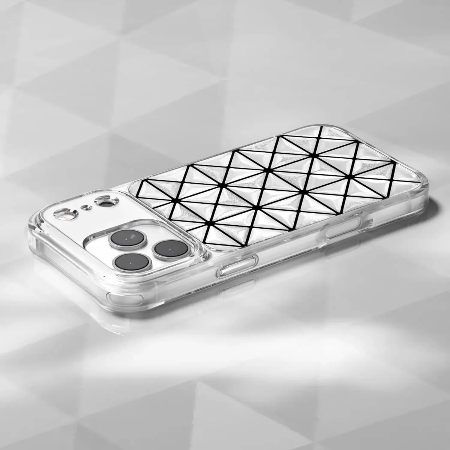 Levelo Hexa 3D IML Case — White 4