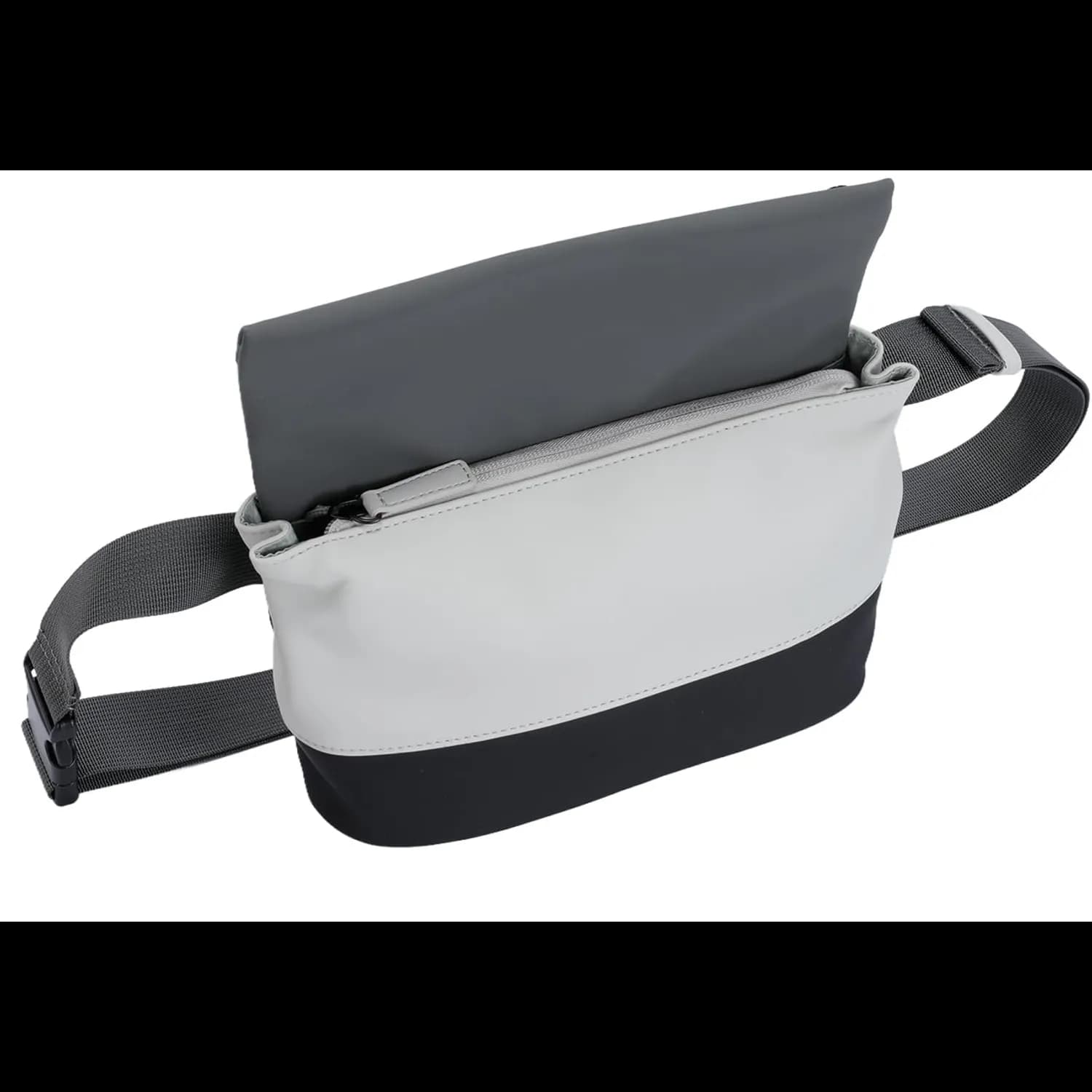 Levelo Ibiza Crossbody Waist Bag — Gray 5