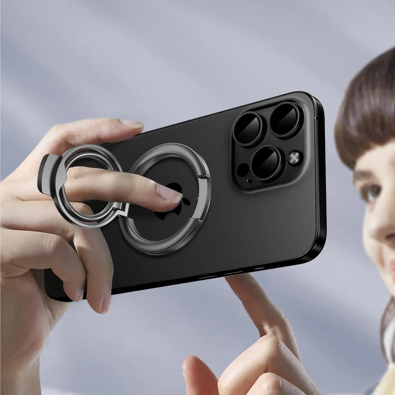Levelo Luccio 2 in 1 Phone Ring Holder 2