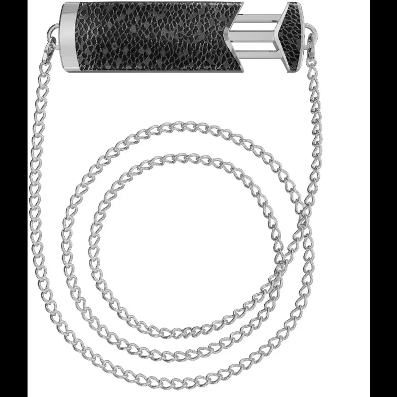 Levelo Lana Crossbody Chain Back Clip Phone Holder — Titanium Desert 2