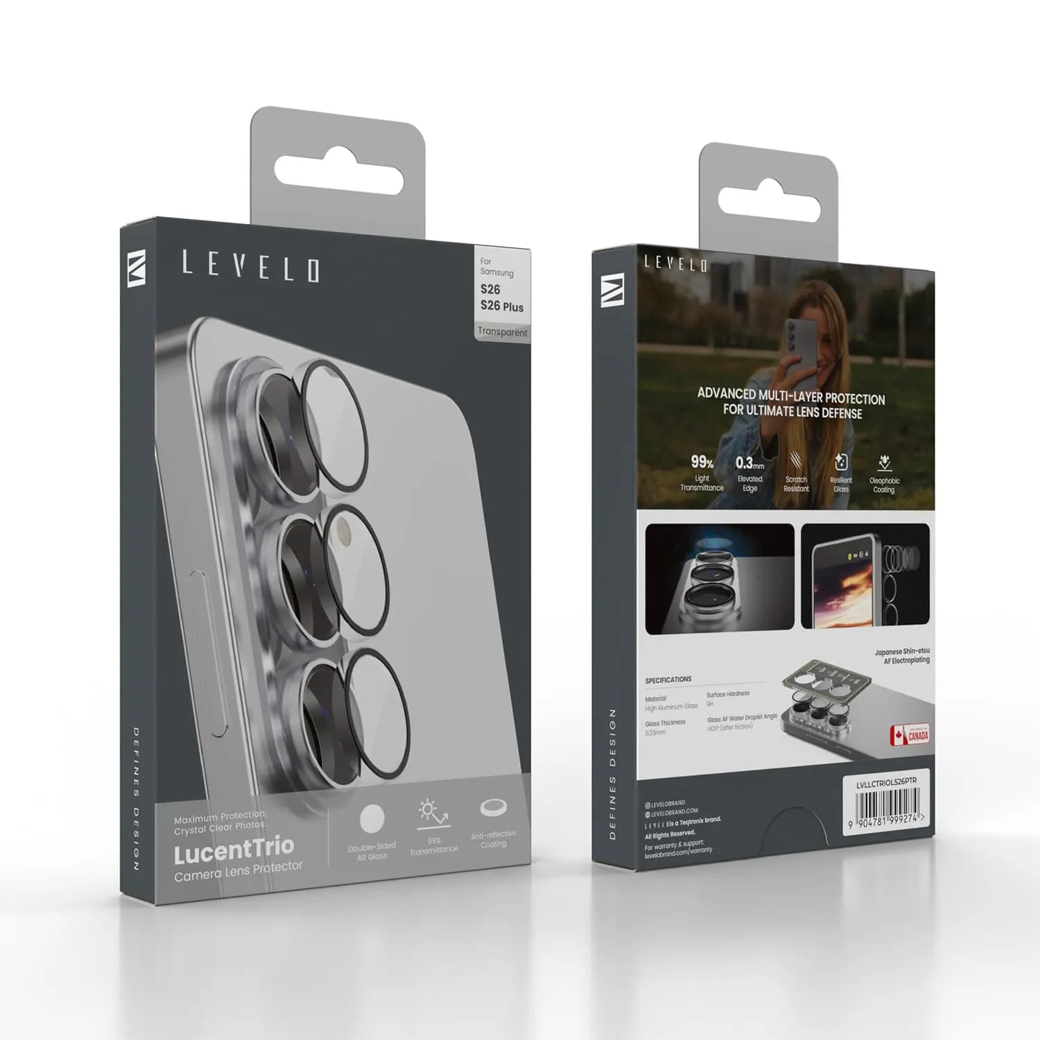 Levelo Lucenttrio Camera Lens Protector 5
