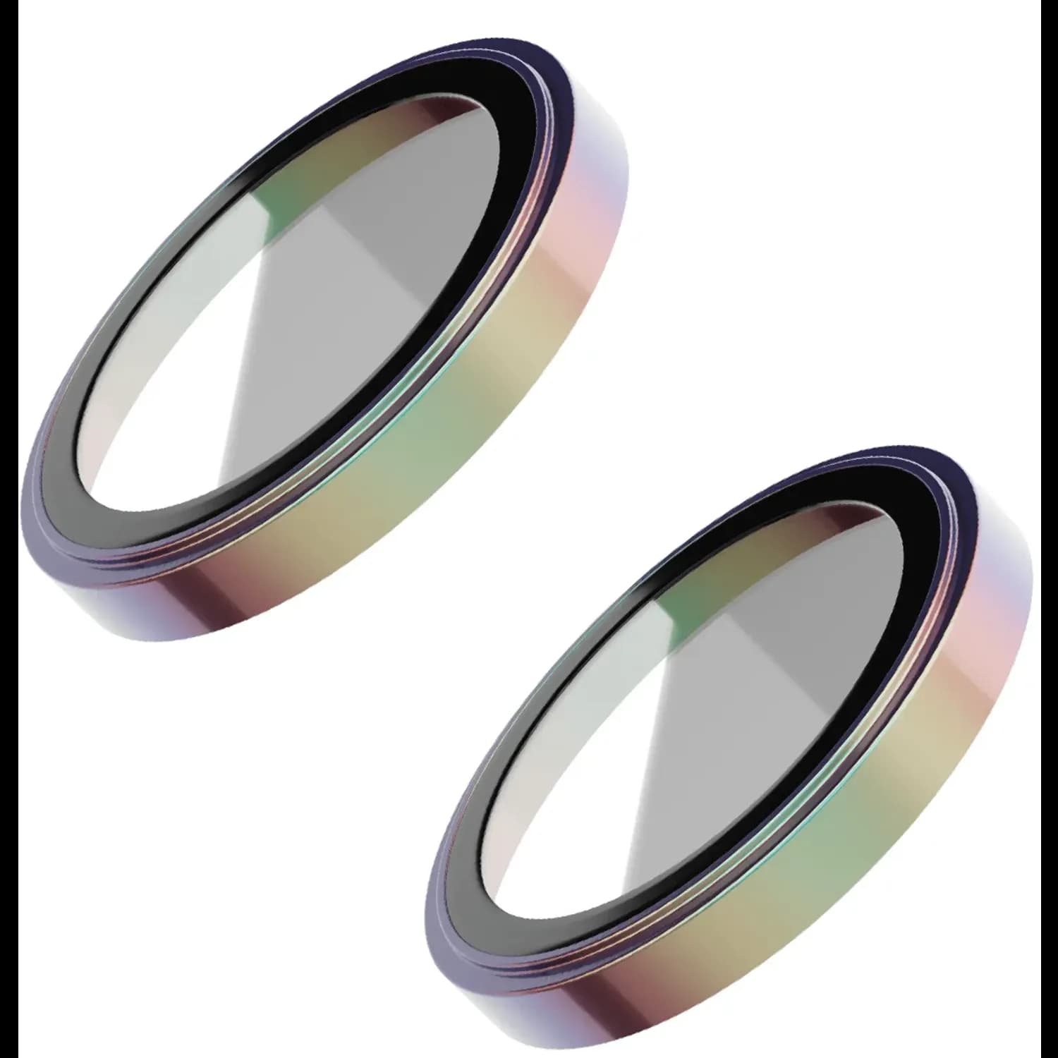 Levelo Lucent Duo 9H Hardness Camera Lens Protector (2PCS) — Titanium 4