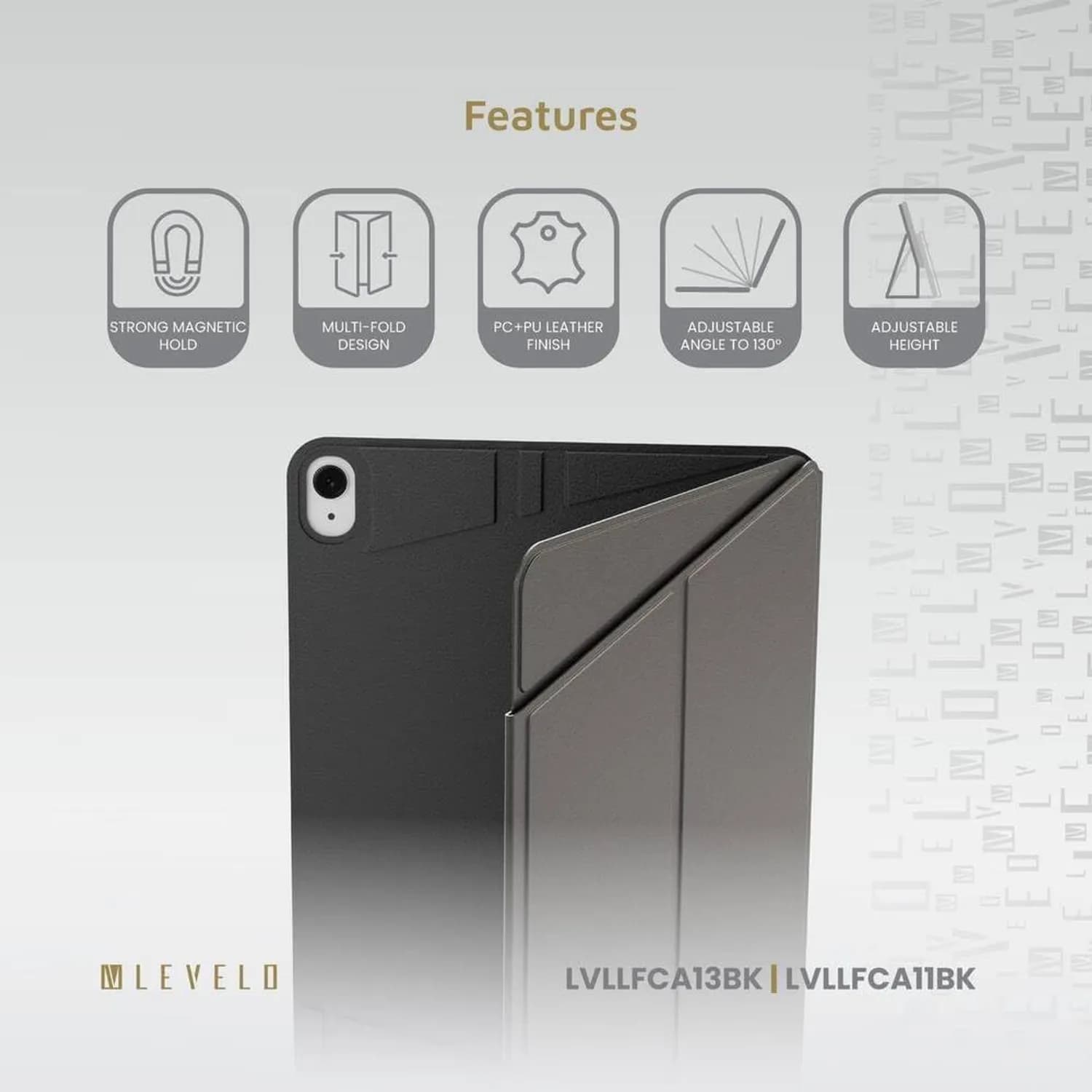 Levelo Luxora Folio Case 3