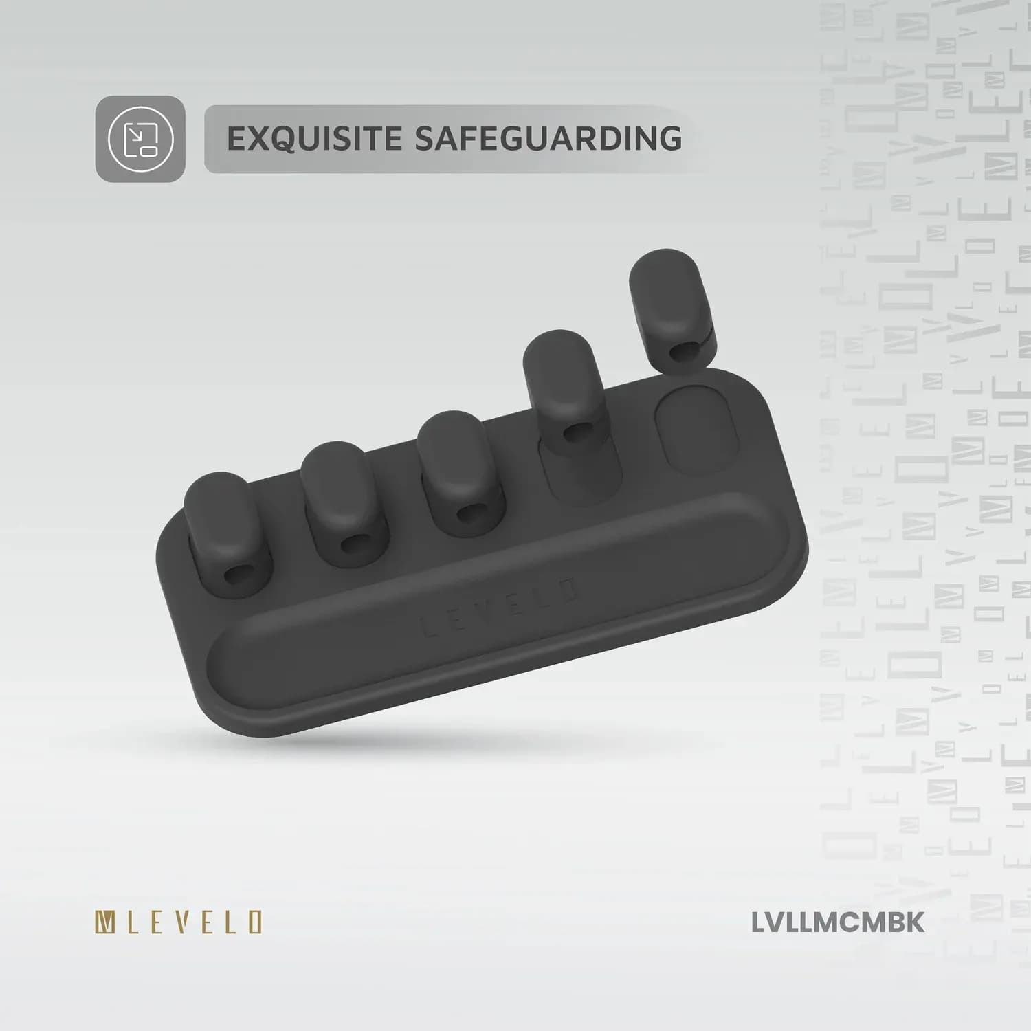 Levelo Livia Detachable Magnetic Cable Management 2