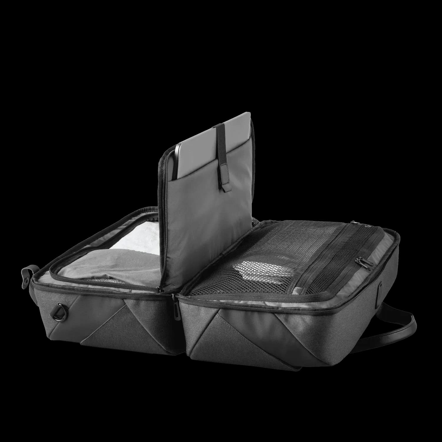 Levelo Melle Polyster Travel Duffle Bag With USB Charging Port 2
