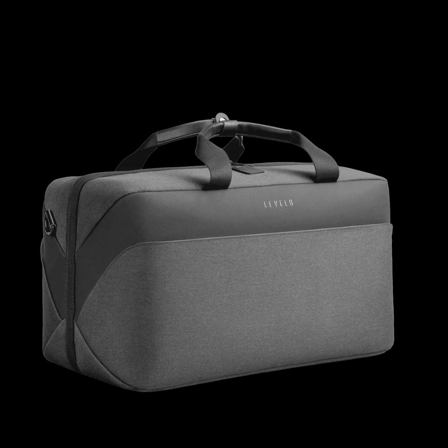 Levelo Melle Polyster Travel Duffle Bag With USB Charging Port 3