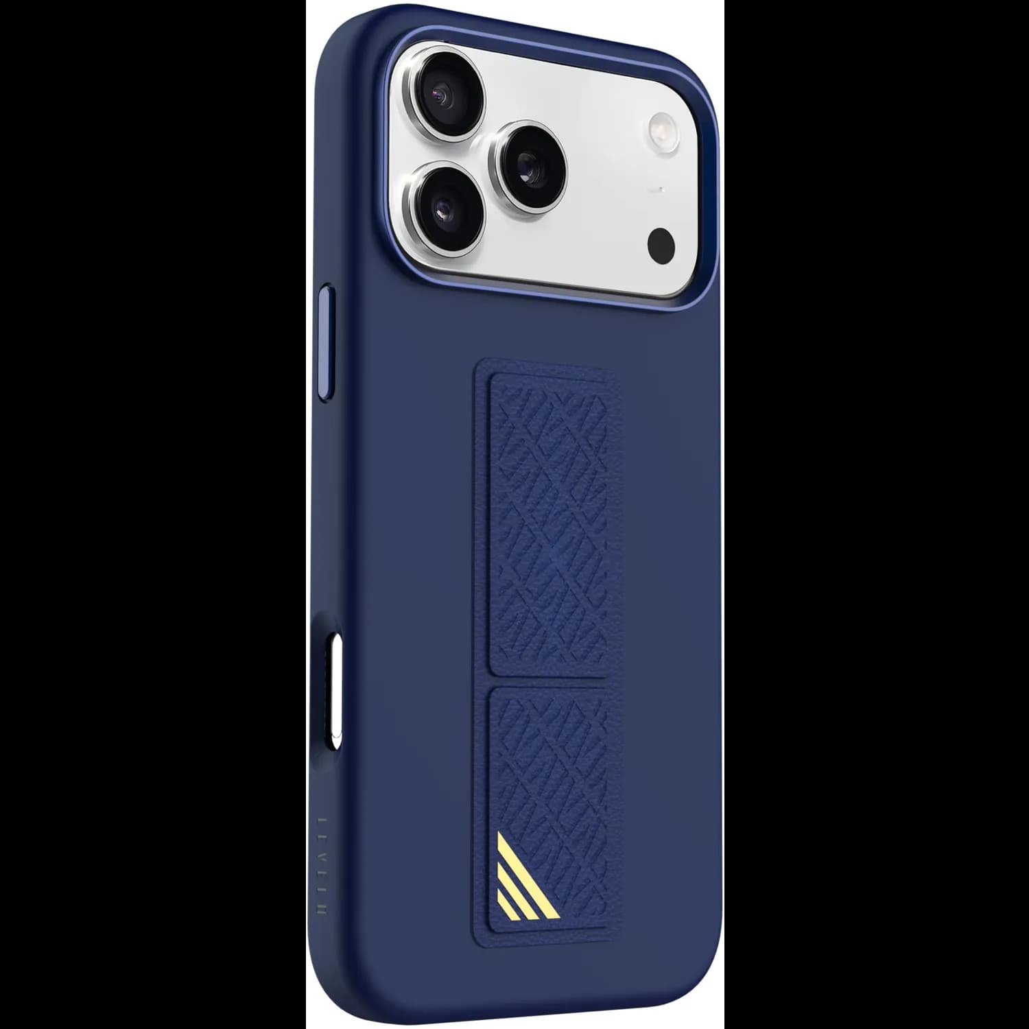 Levelo Morphix Silicone Case With Leather Grip — Blue 1
