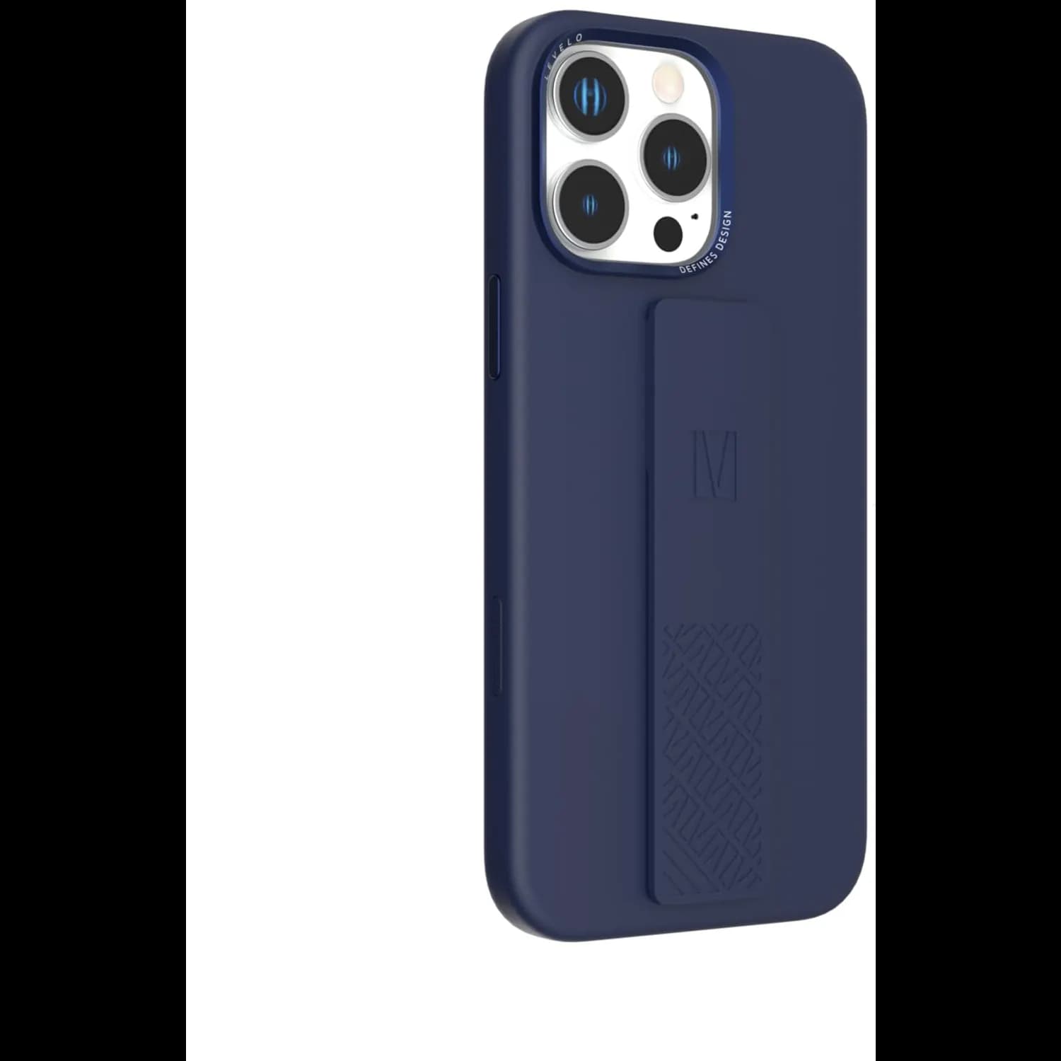 Levelo Silicone Case Morphix iPhone 16 Pro Max- Built-In Grip, Deep Blue — Blue 1 Levelo Silicone Case Morphix iPhone 16 Pro Max- Built-In Grip, Deep Blue — Blue 1
