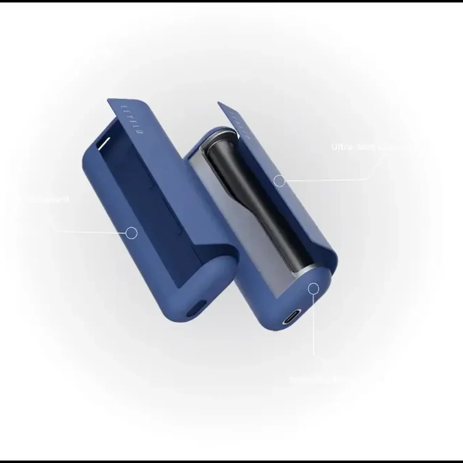 Levelo Silicone Case IQOS Iluma Prime 2023 - Blue 4