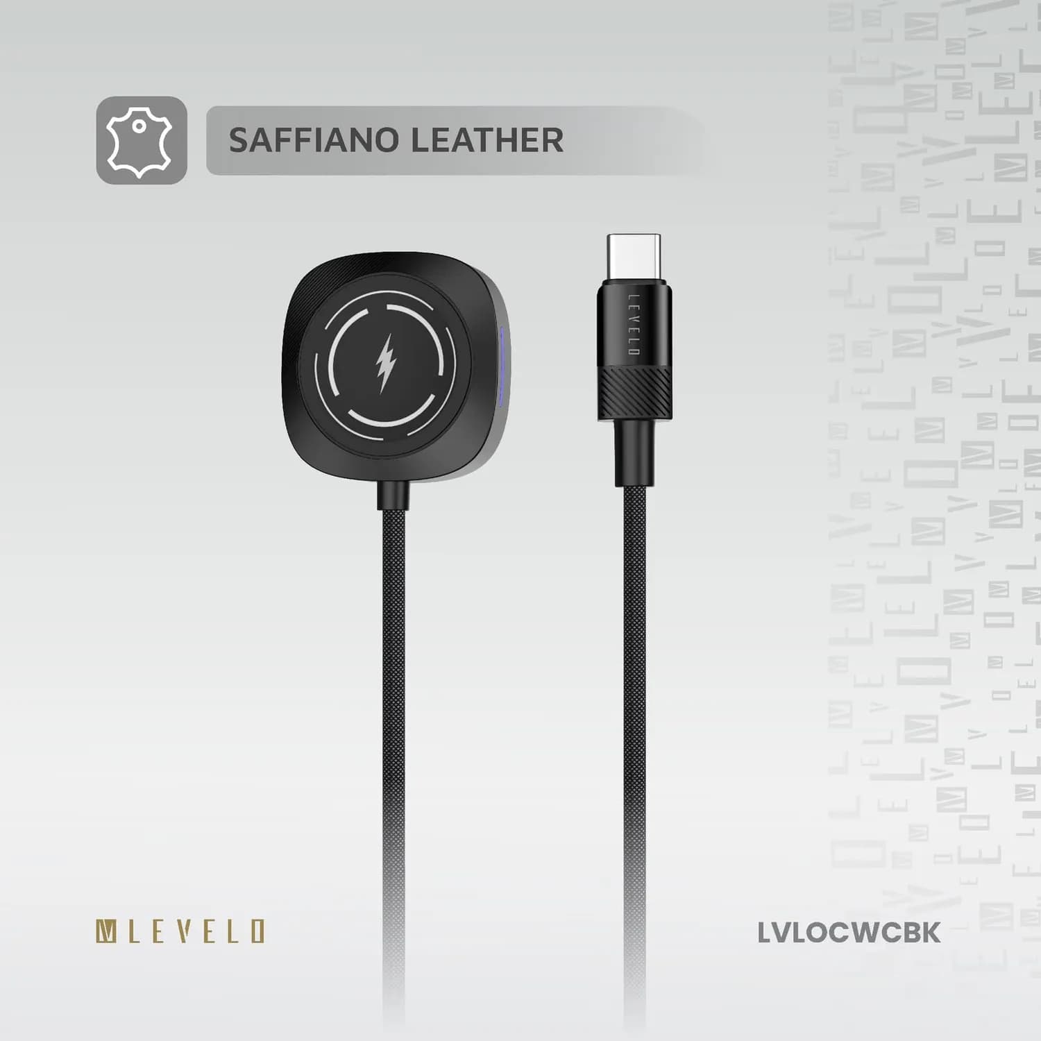 Levelo Otto Type C Apple Watch Wireless Charger Cable 4