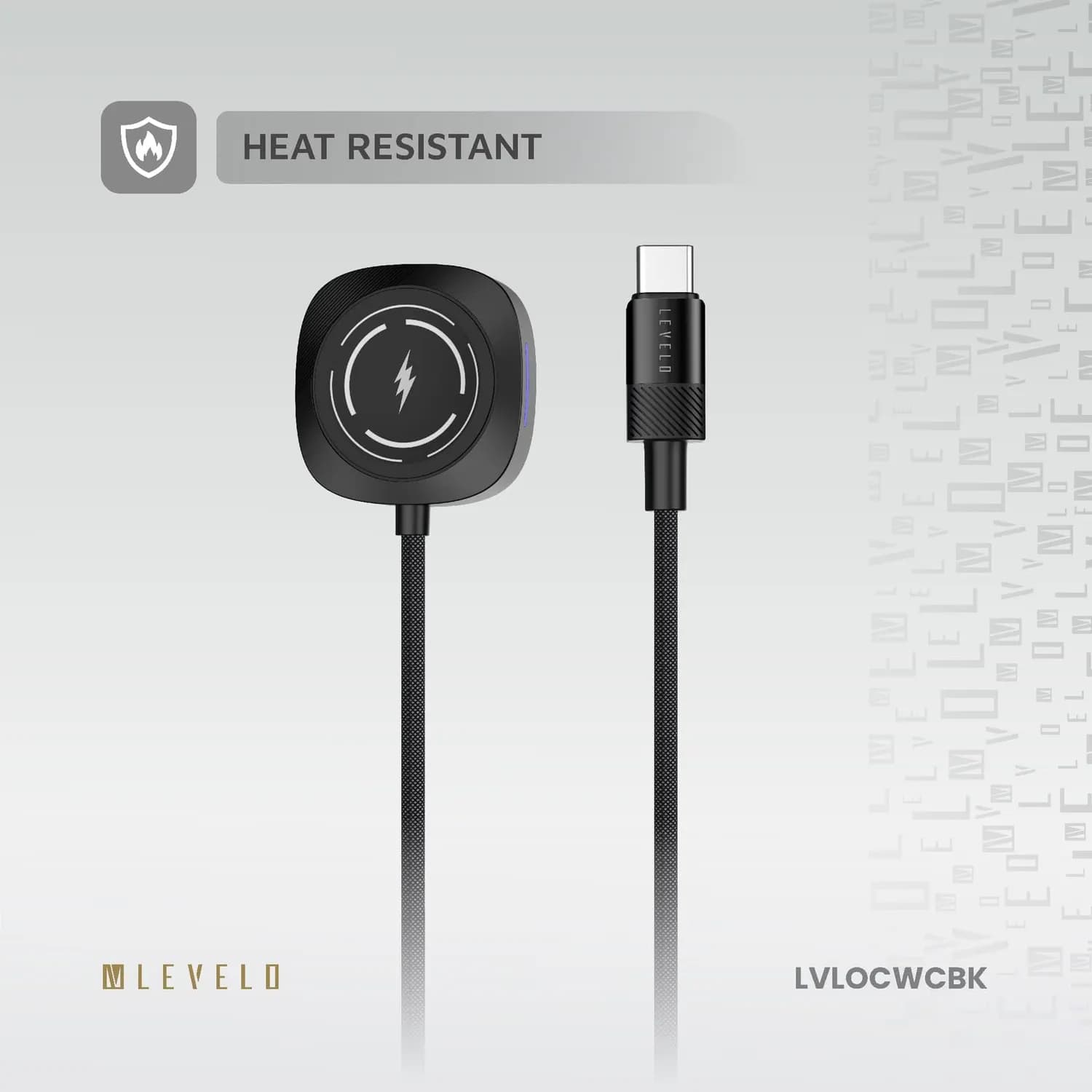 Levelo Otto Type C Apple Watch Wireless Charger Cable 5