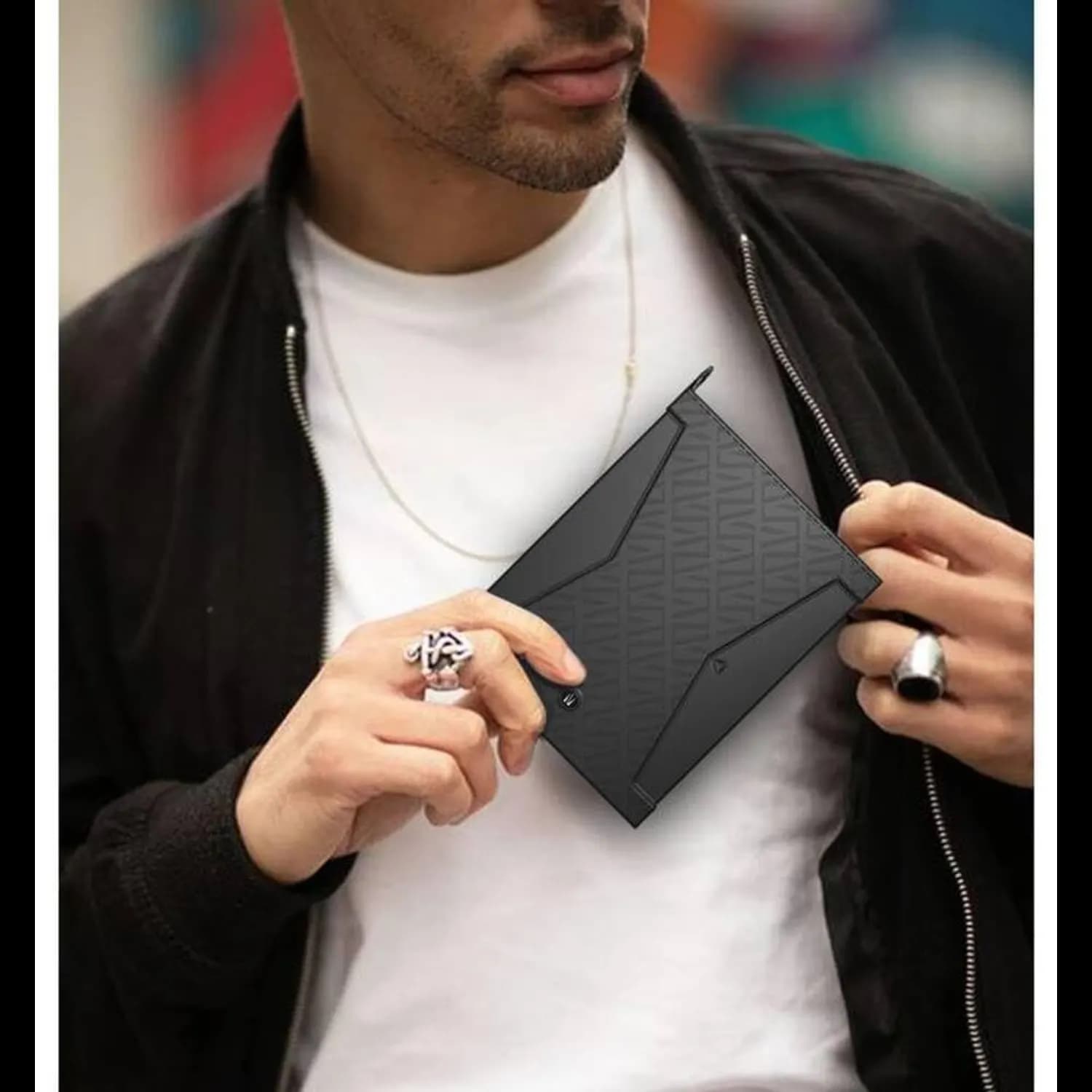 Levelo Offshore Passport Holder Leather Case 2