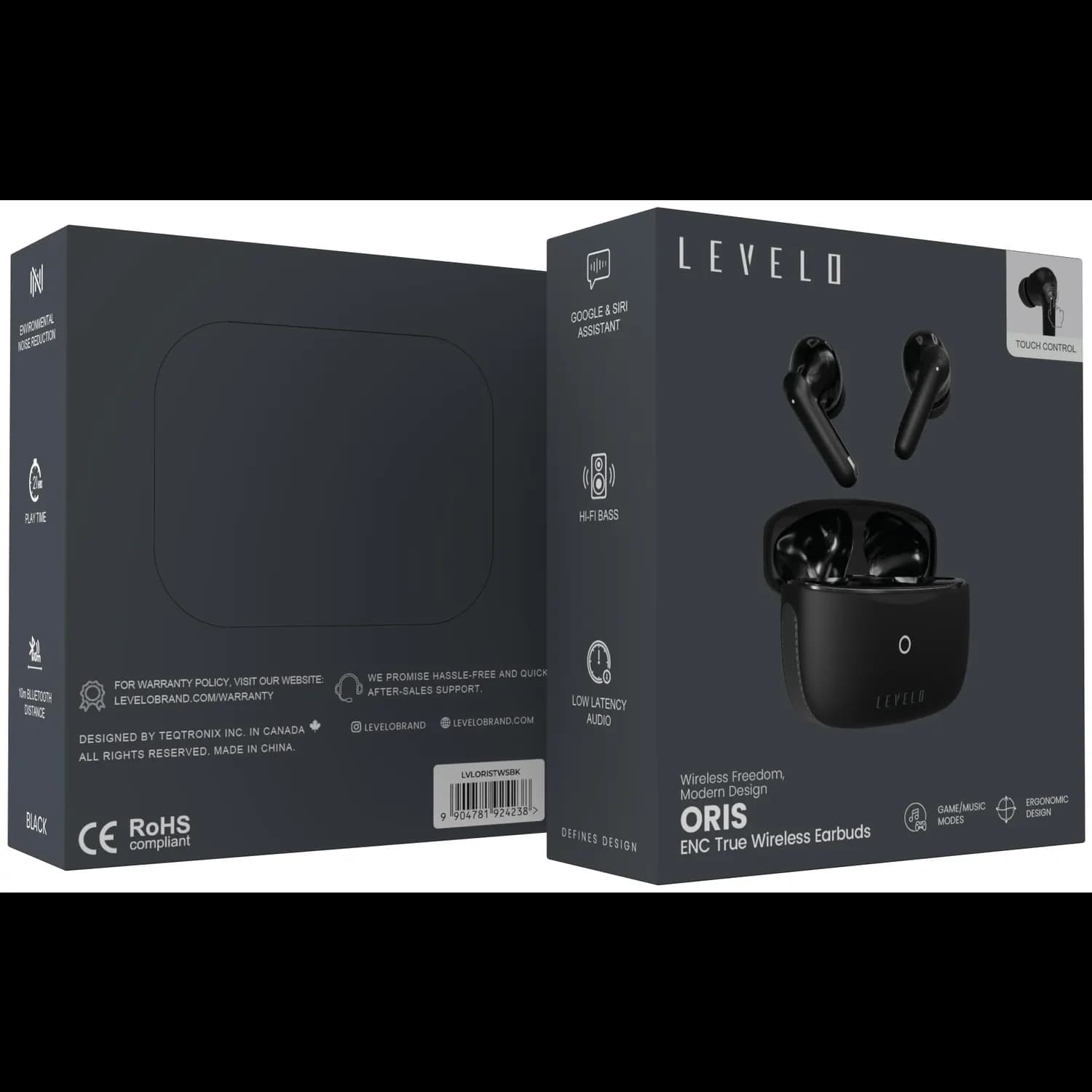 Levelo Oris ENC True Wireless Earbuds 4