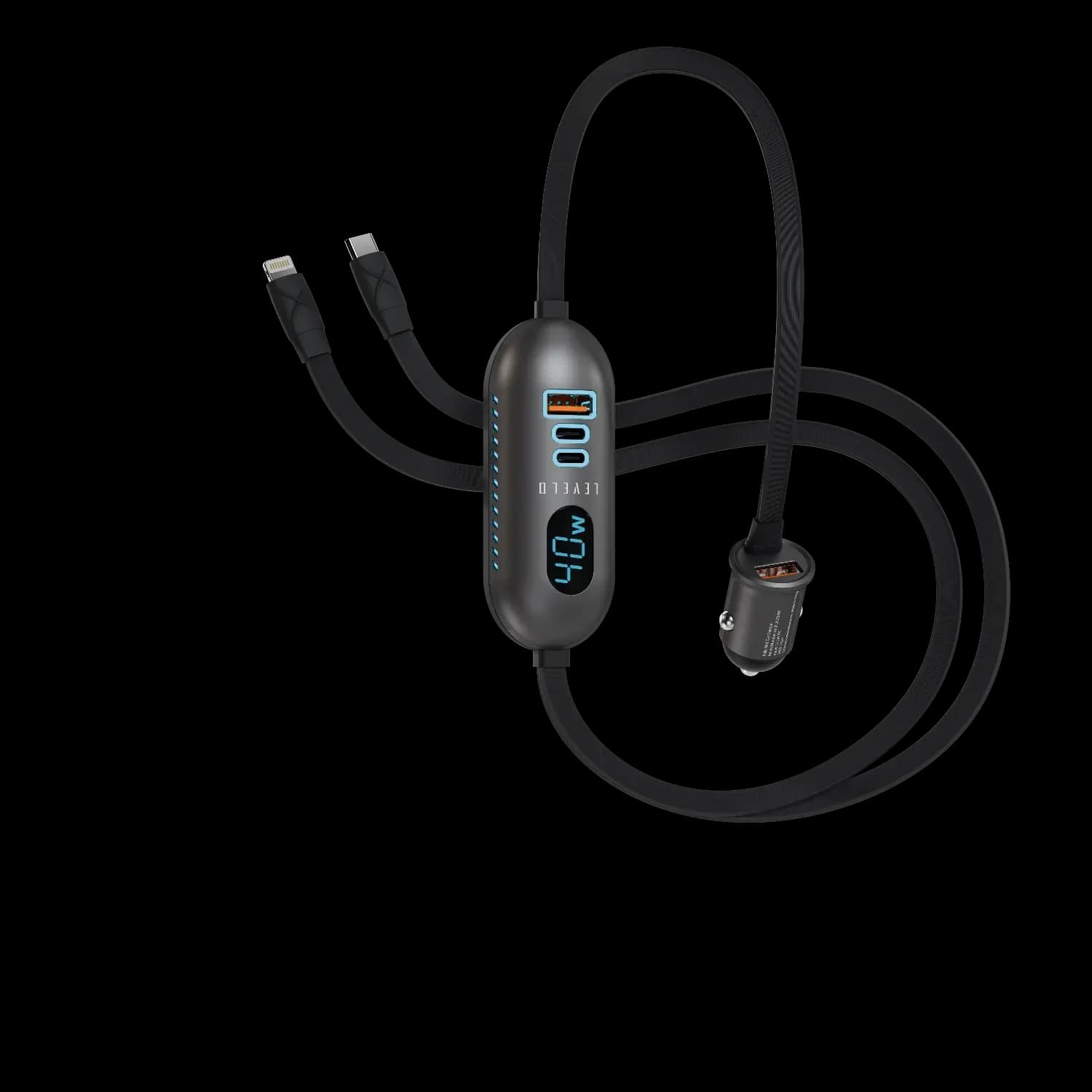 Levelo POLIX 
84W FAST CAR CHARGER 4