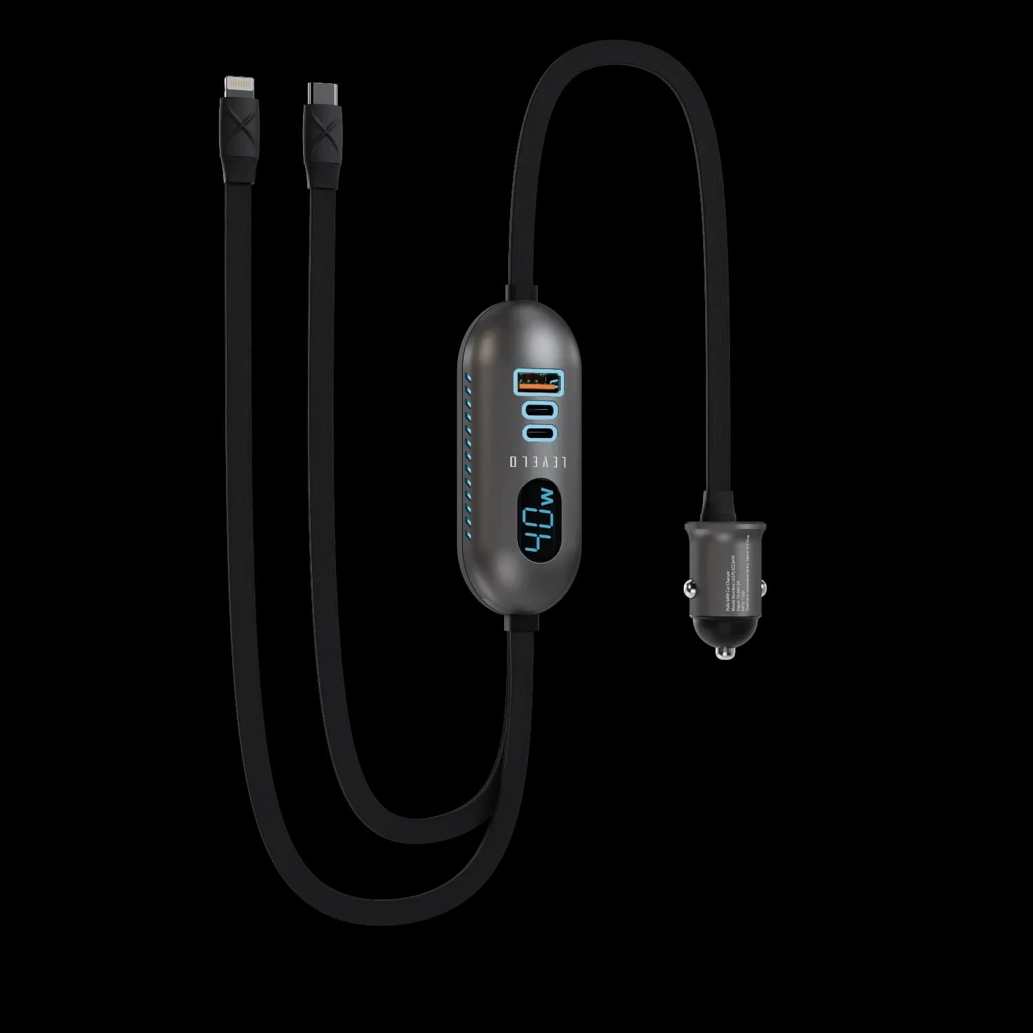 Levelo POLIX 
84W FAST CAR CHARGER 1