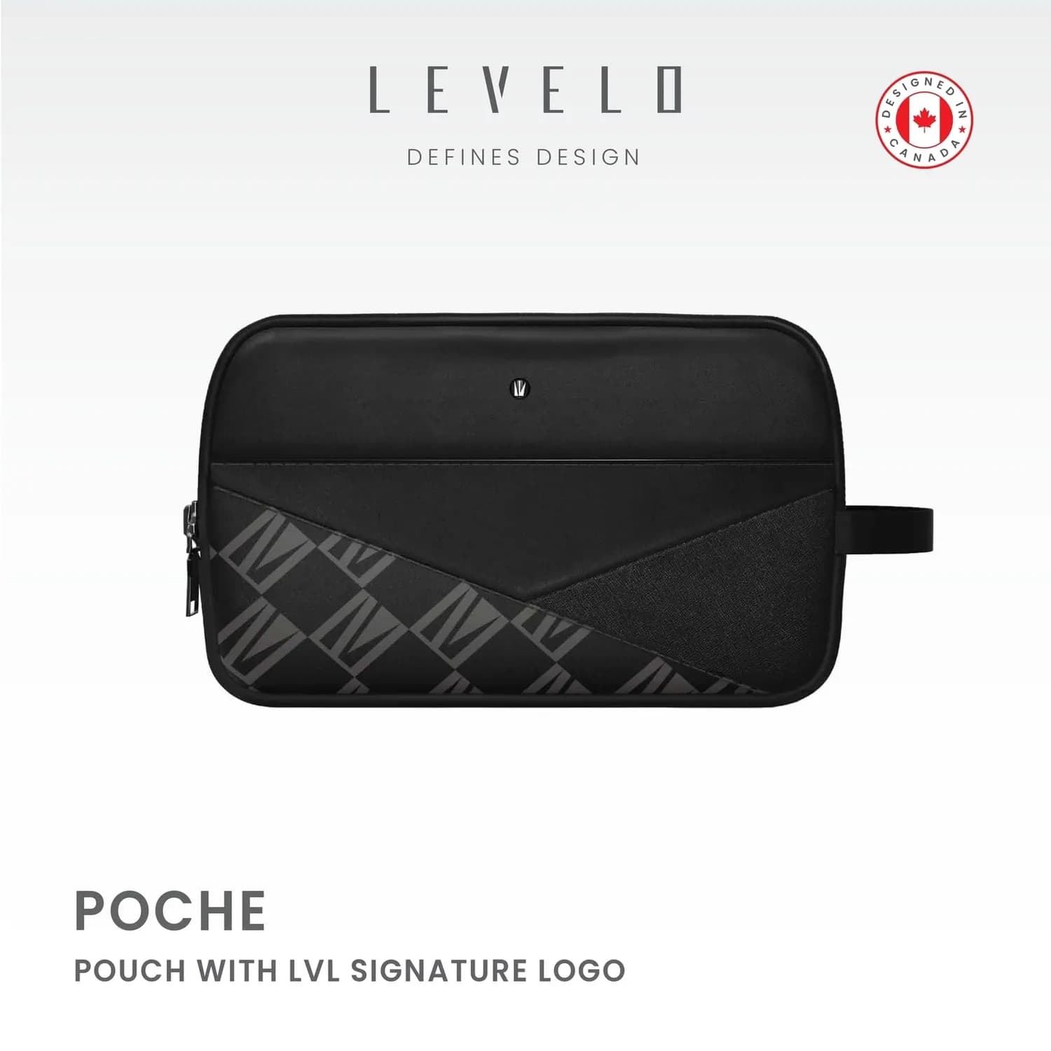 Levelo Poche Pouch With LVL Signature Logo 3
