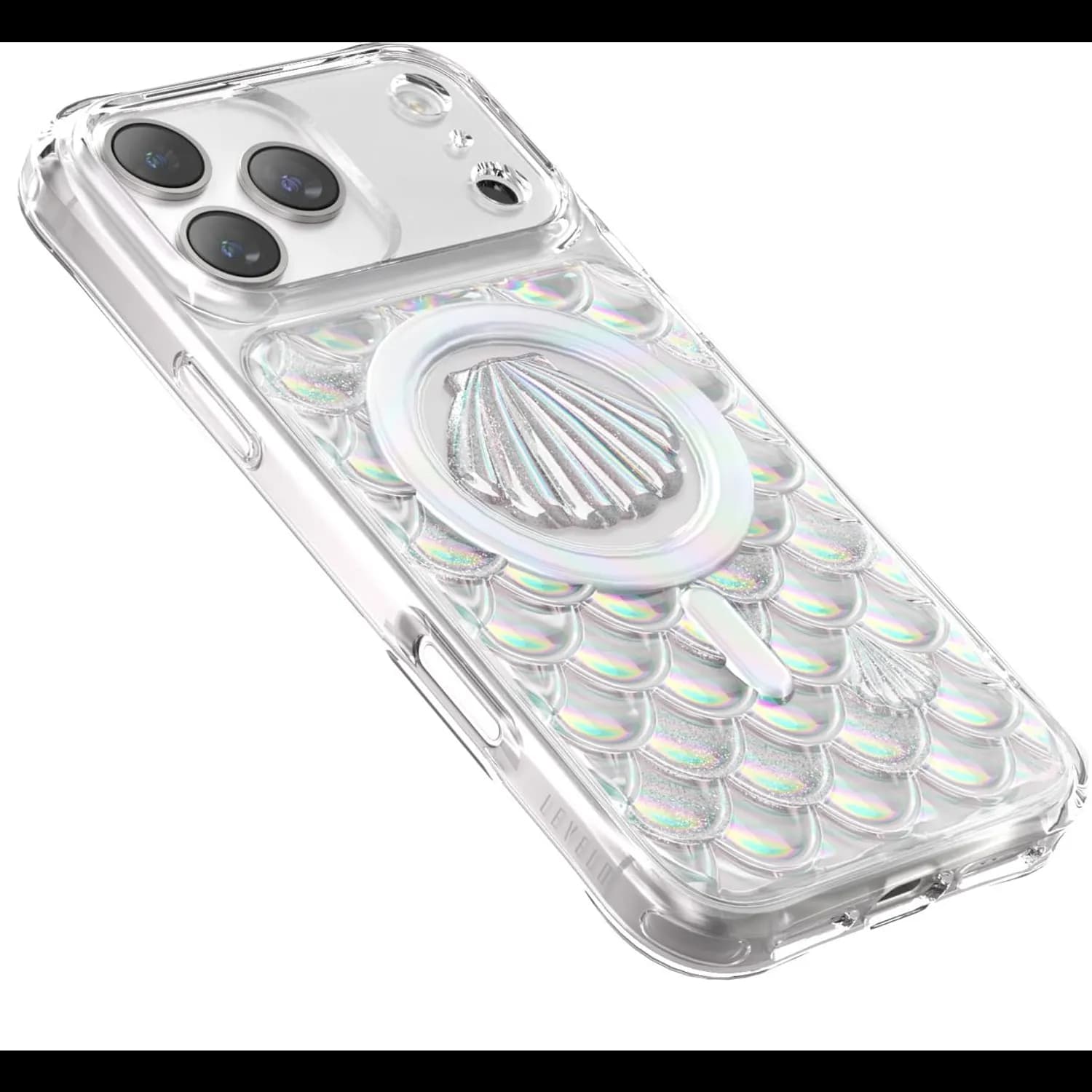 Levelo Pearl 3D IML Case — Transparent 5