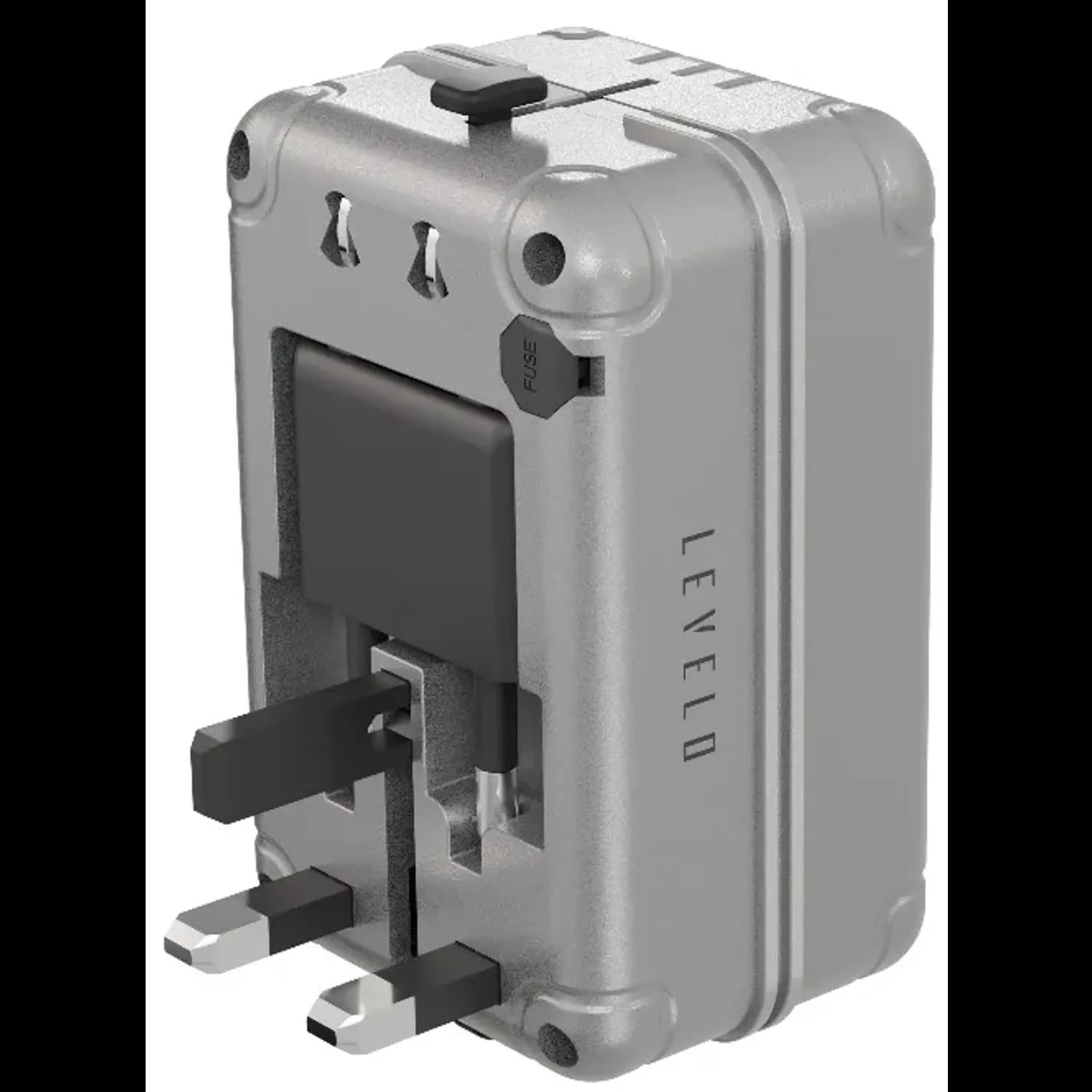 Levelo Roamiversal 2400W Luggage Design Travel Adapter 5