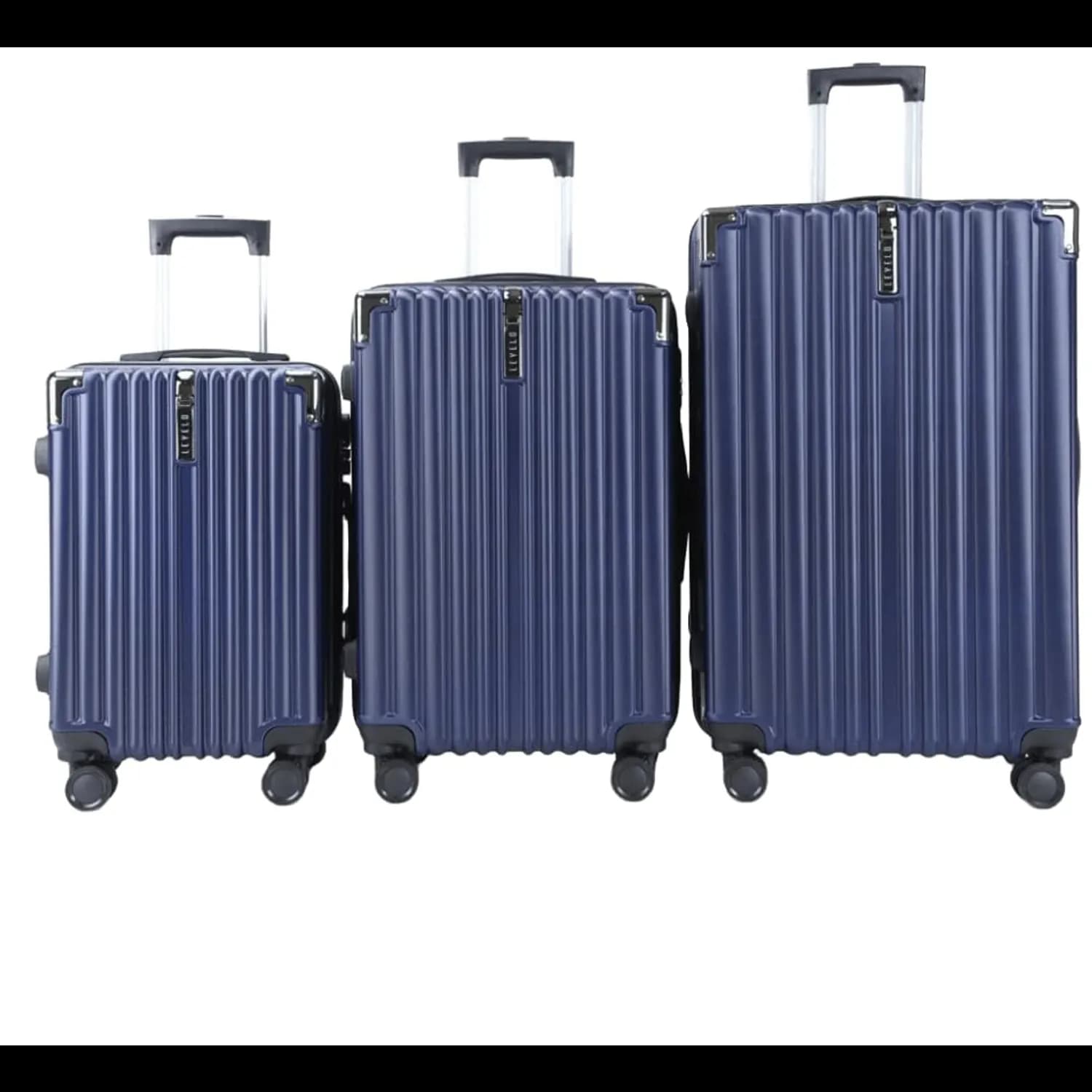 Levelo RoamTrio ABS 3 Set Luggage — Blue 1