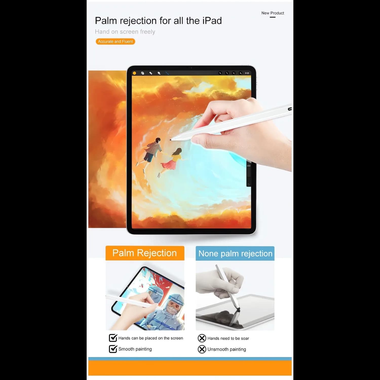 Levelo SkyInk 2 in 1 Stylus Pen & Ballpoint Pen For iPad & Writing 3