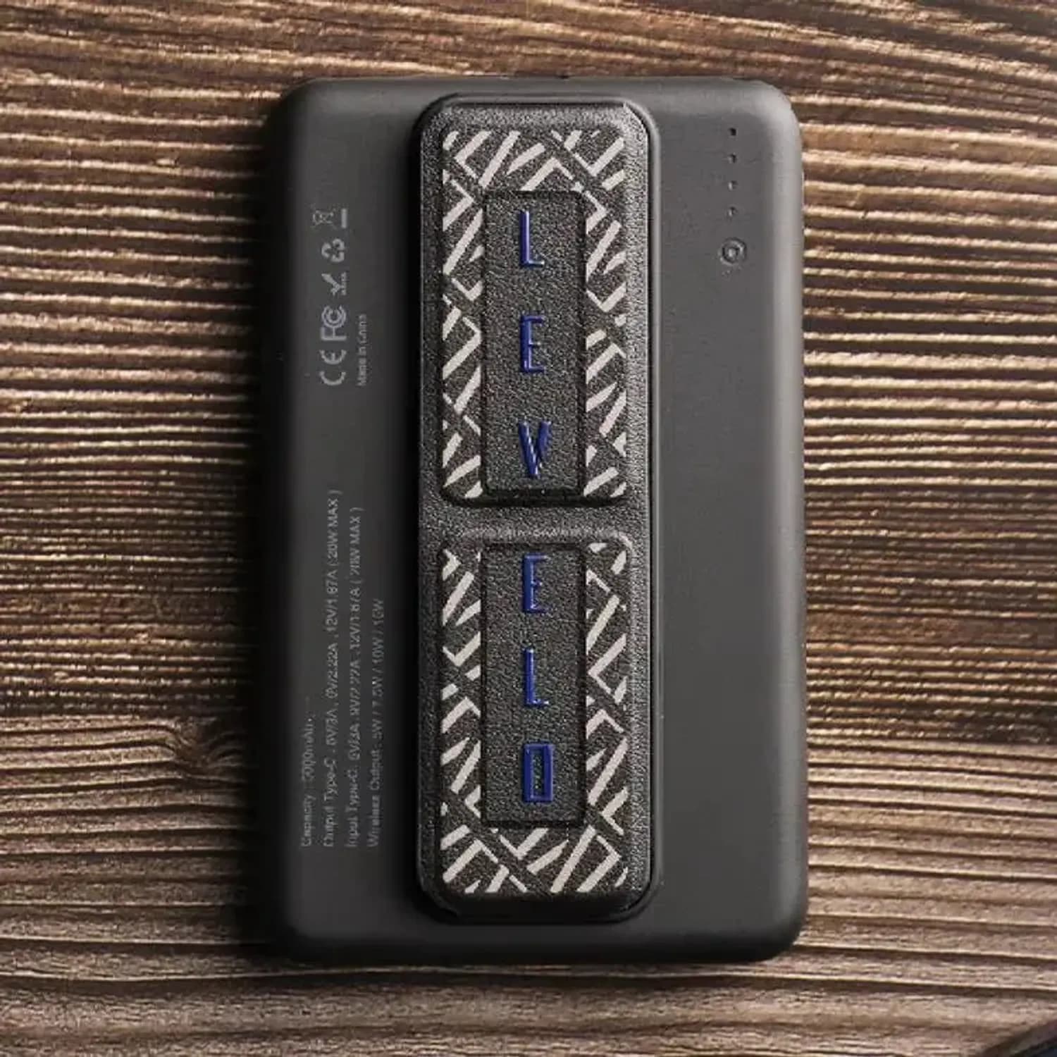 LEVELO Power Bank Seoul - 5000mAh, 20W PD, Black 3