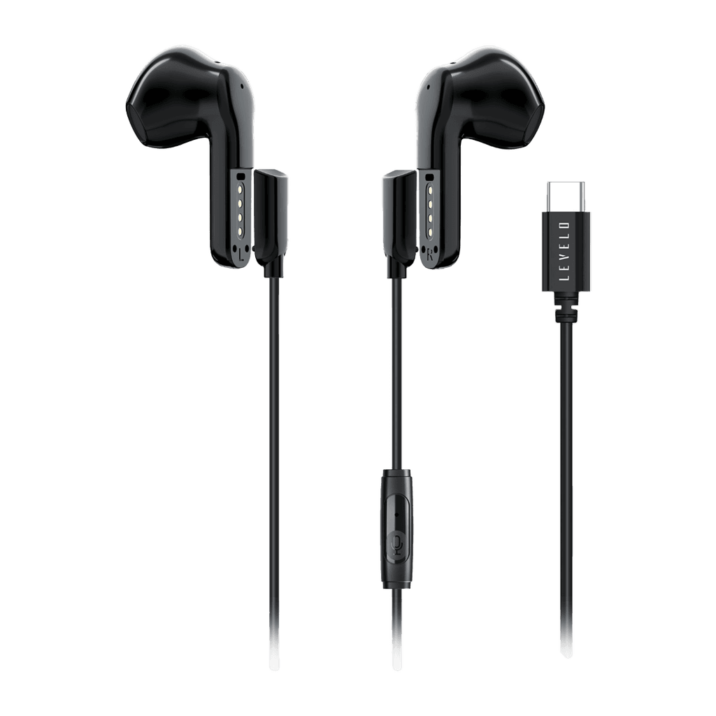 Levelo 2 IN 1 TWS Wired Earphones Soundflex