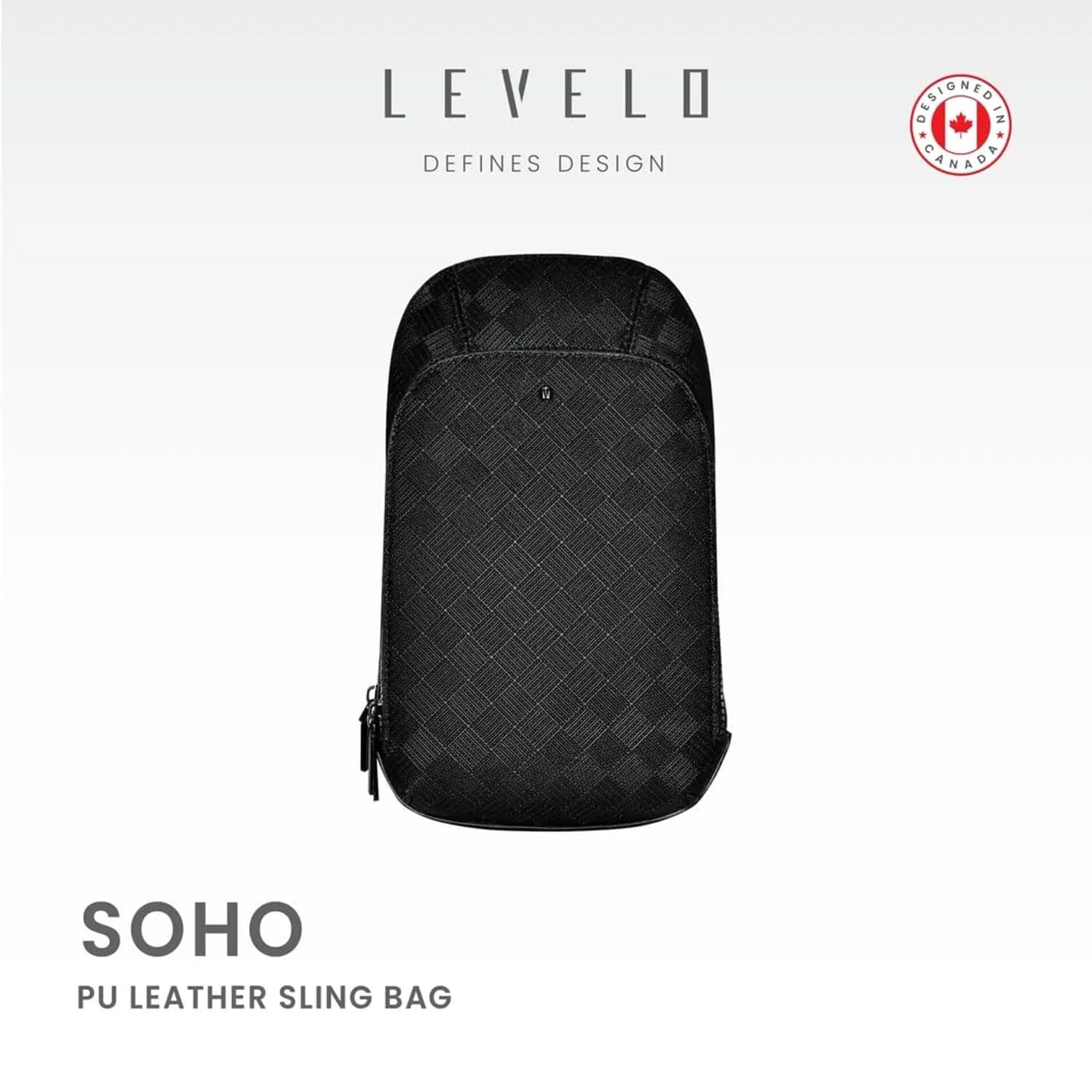 Levelo Soho Leather Sling Bag 2