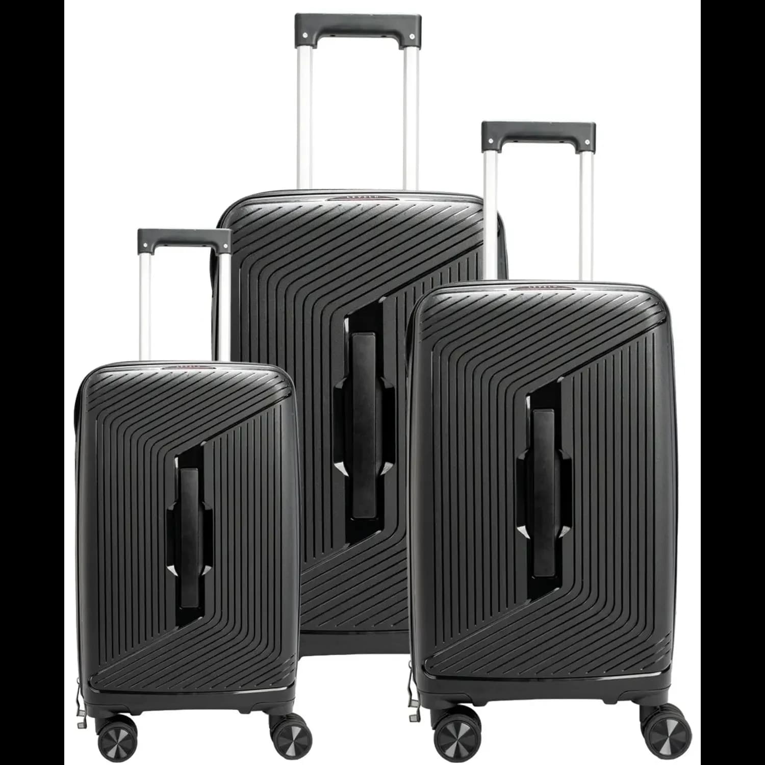 Levelo Tenax PP Unbreakable Set Of 3 Travel Luggage 2