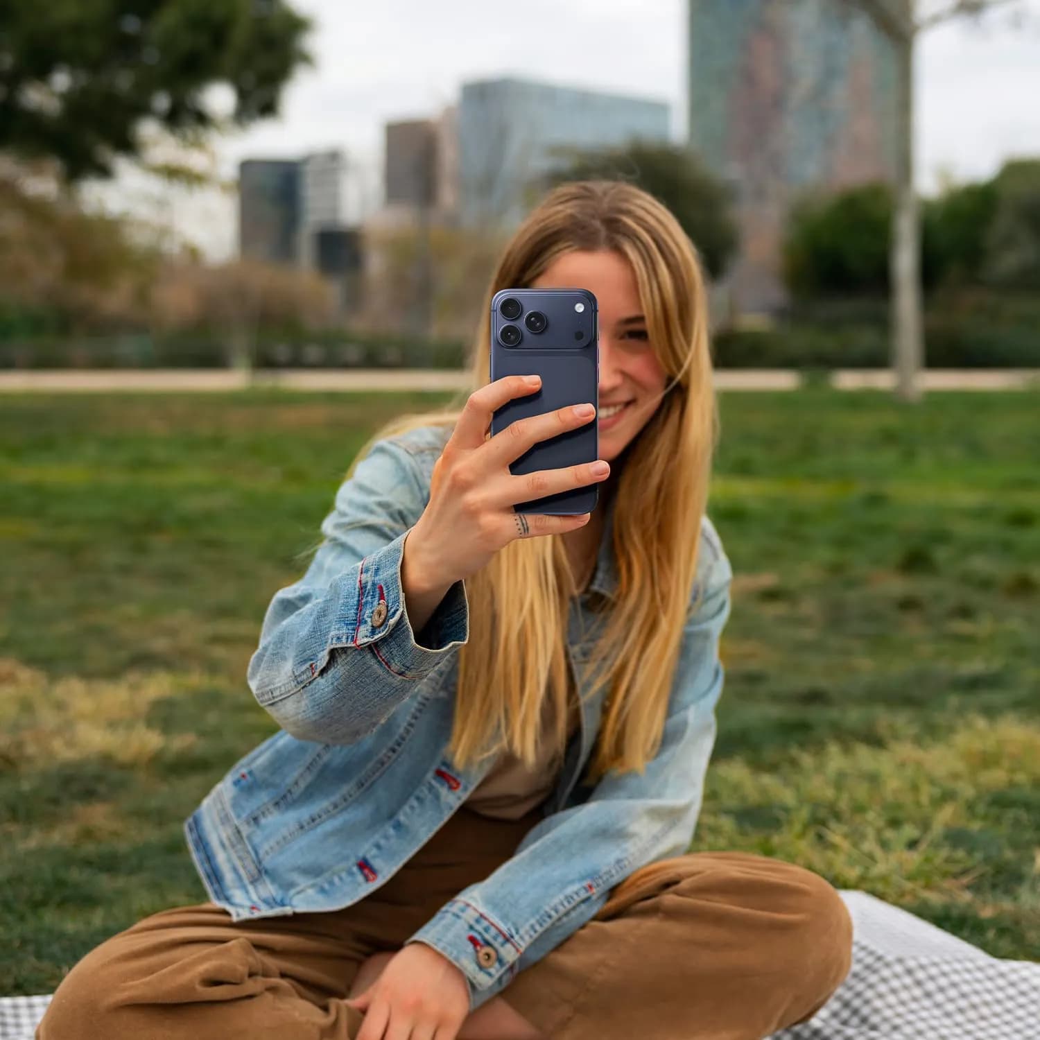 Levelo Trio Pro Camera Lens Protector — Blue 2