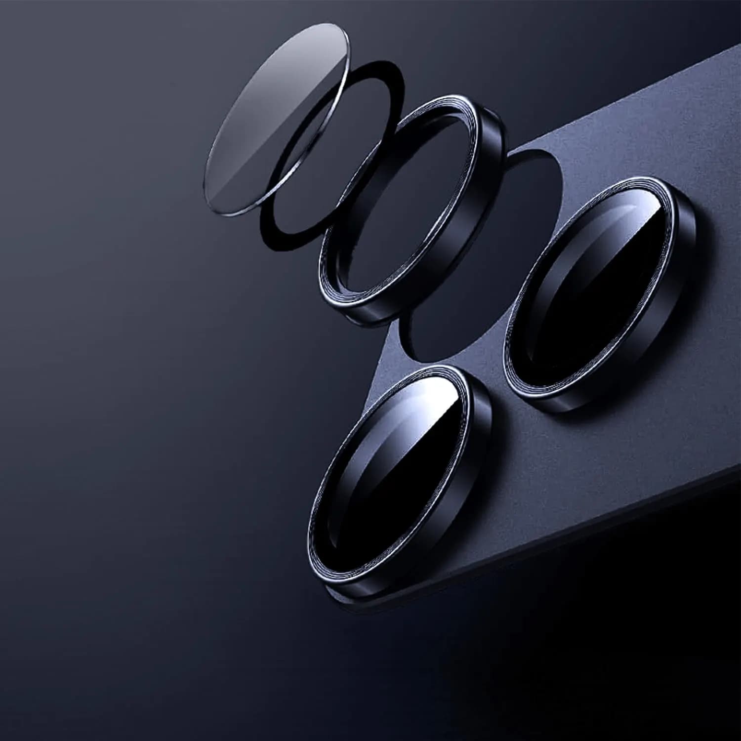 Levelo Trio Pro Camera Lens Protector — Blue 4