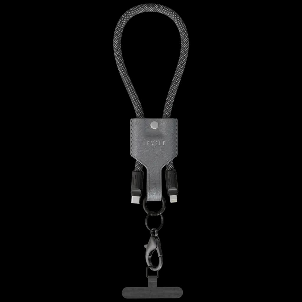 Levelo Crafted for Performance Built to Carry Tugo Type-C TO Lightning 30W Lanyard Cable