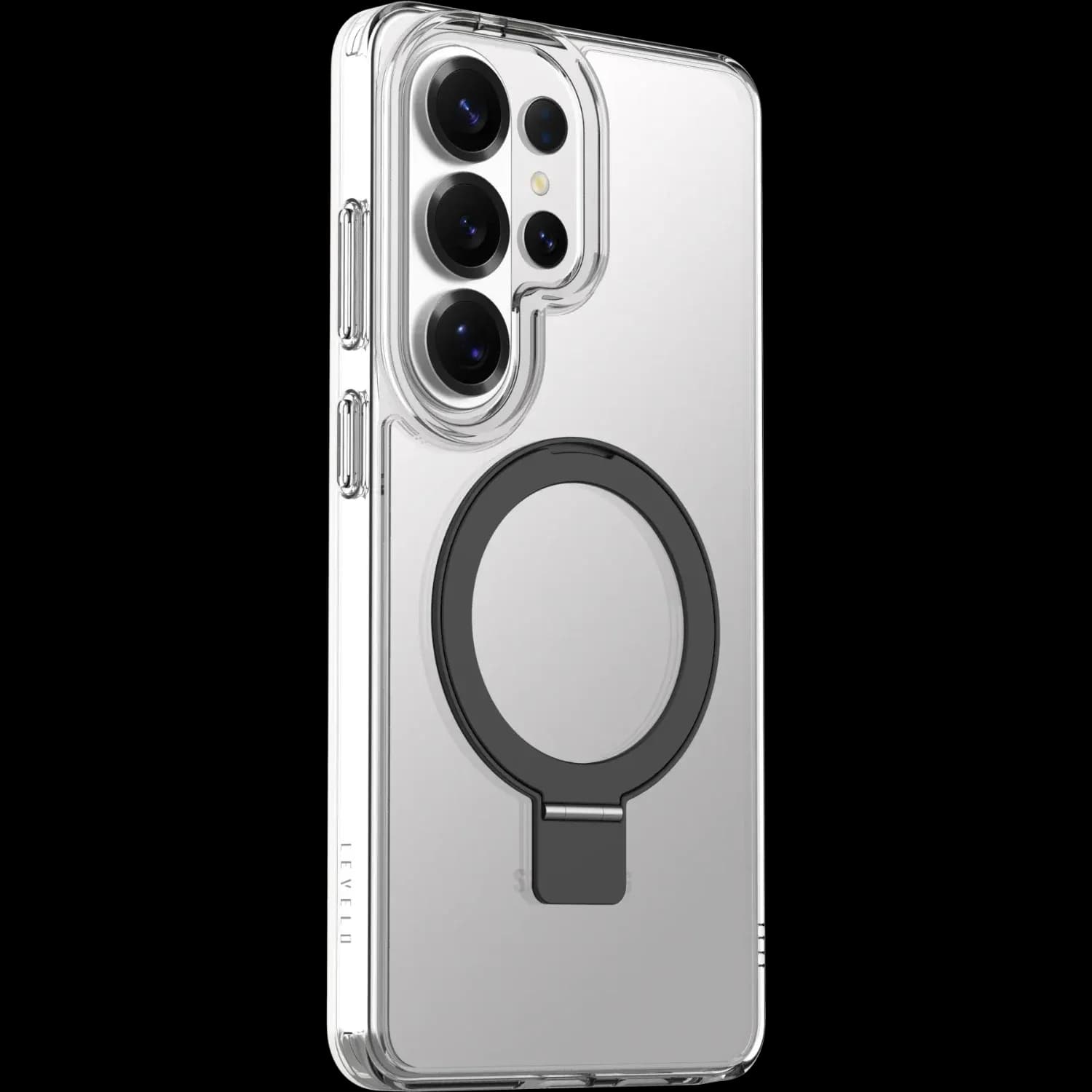 levelo Verona MagSafe Kickstand Hybrid Case — Clear 1