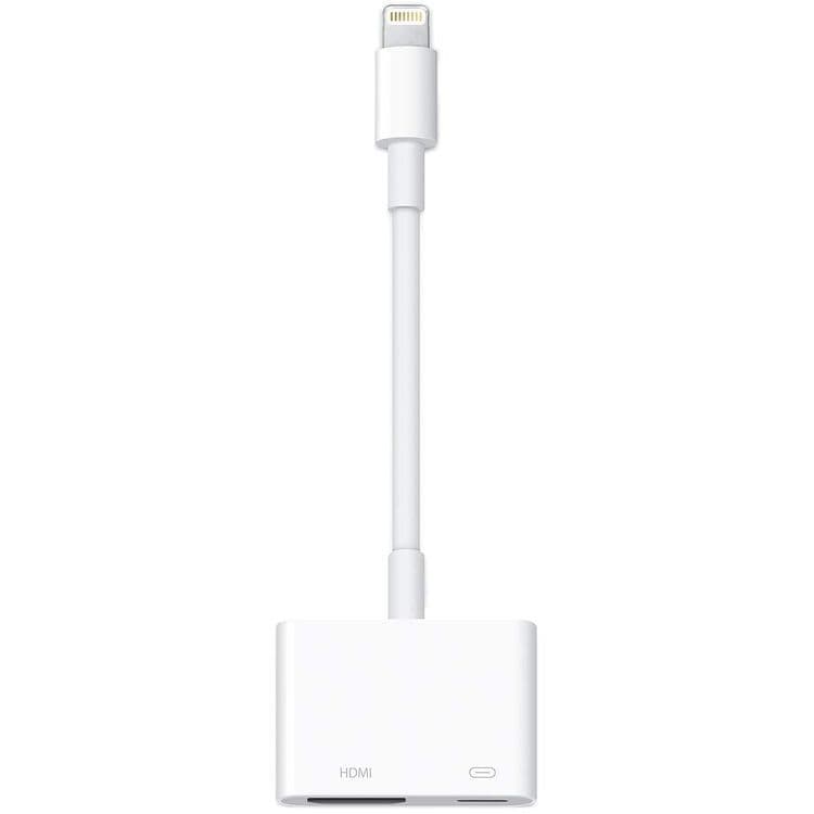 Apple Digital AV Adapter MD826 - Lightning to HDMI, White