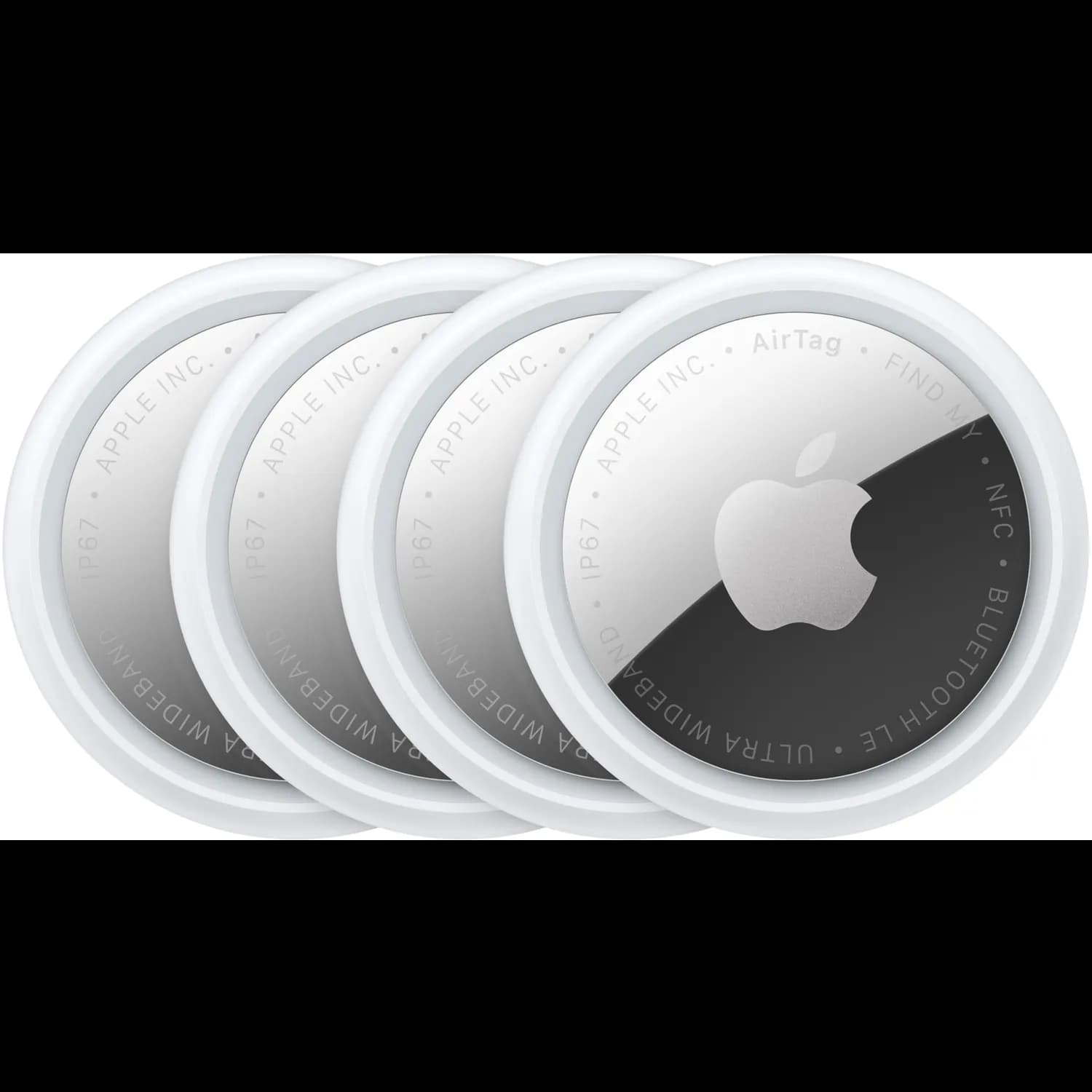 Apple AirTag 2nd Generation - Precision Finding, Metal — Apple AirTag 2nd Generation - 4 Pack 1 Apple AirTag 2nd Generation - Precision Finding, Metal — Apple AirTag 2nd Generation - 4 Pack 1