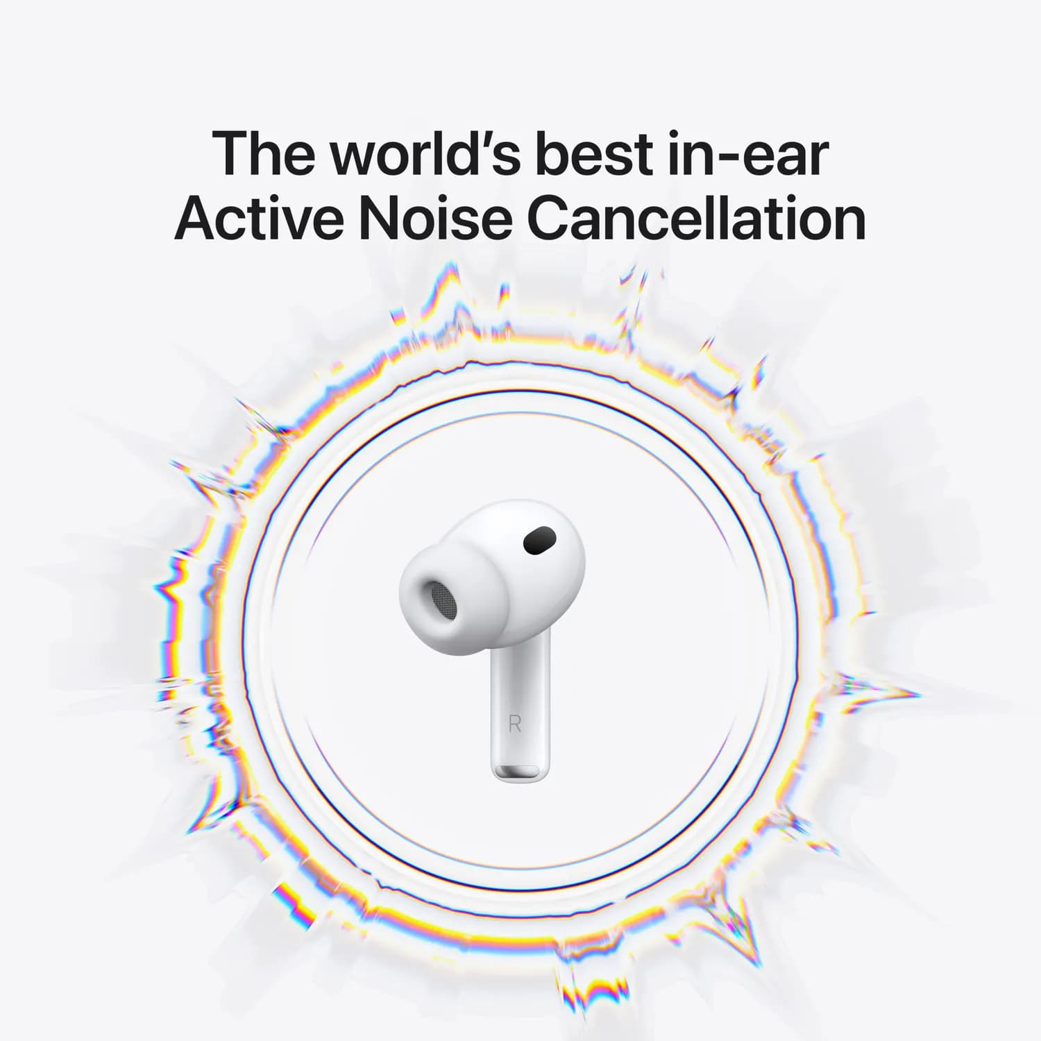 Apple AirPods Pro 3 - Active Noise Cancellation, White 2