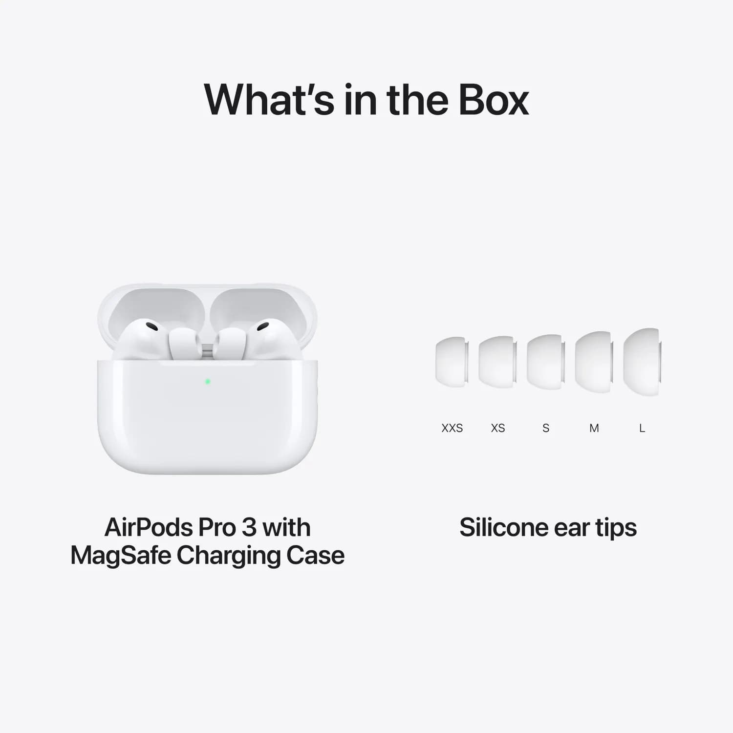 Apple AirPods Pro 3 - Active Noise Cancellation, White 5