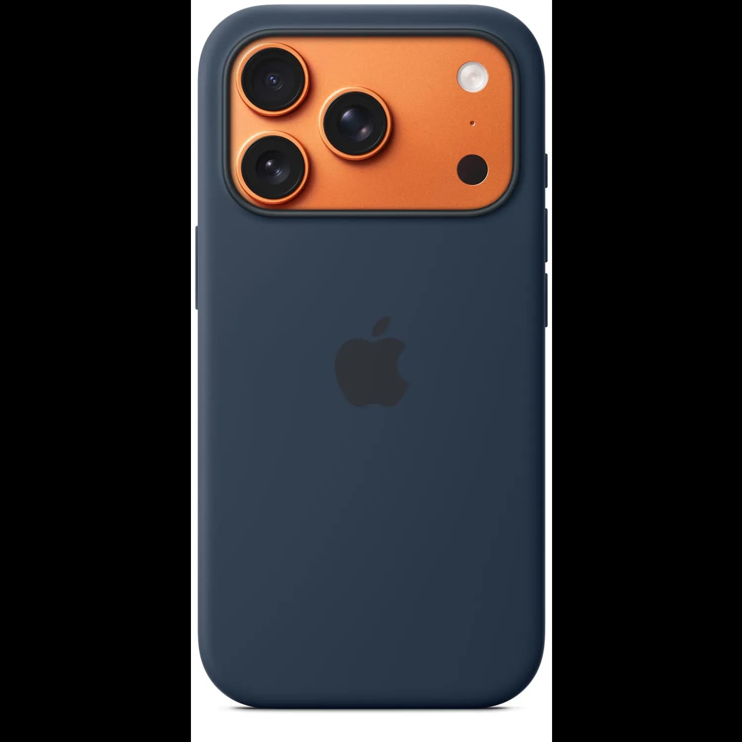 Apple Silicone Case iPhone 17 Pro - MagSafe, Terra Cotta — Midnight 1 Apple Silicone Case iPhone 17 Pro - MagSafe, Terra Cotta — Midnight 1