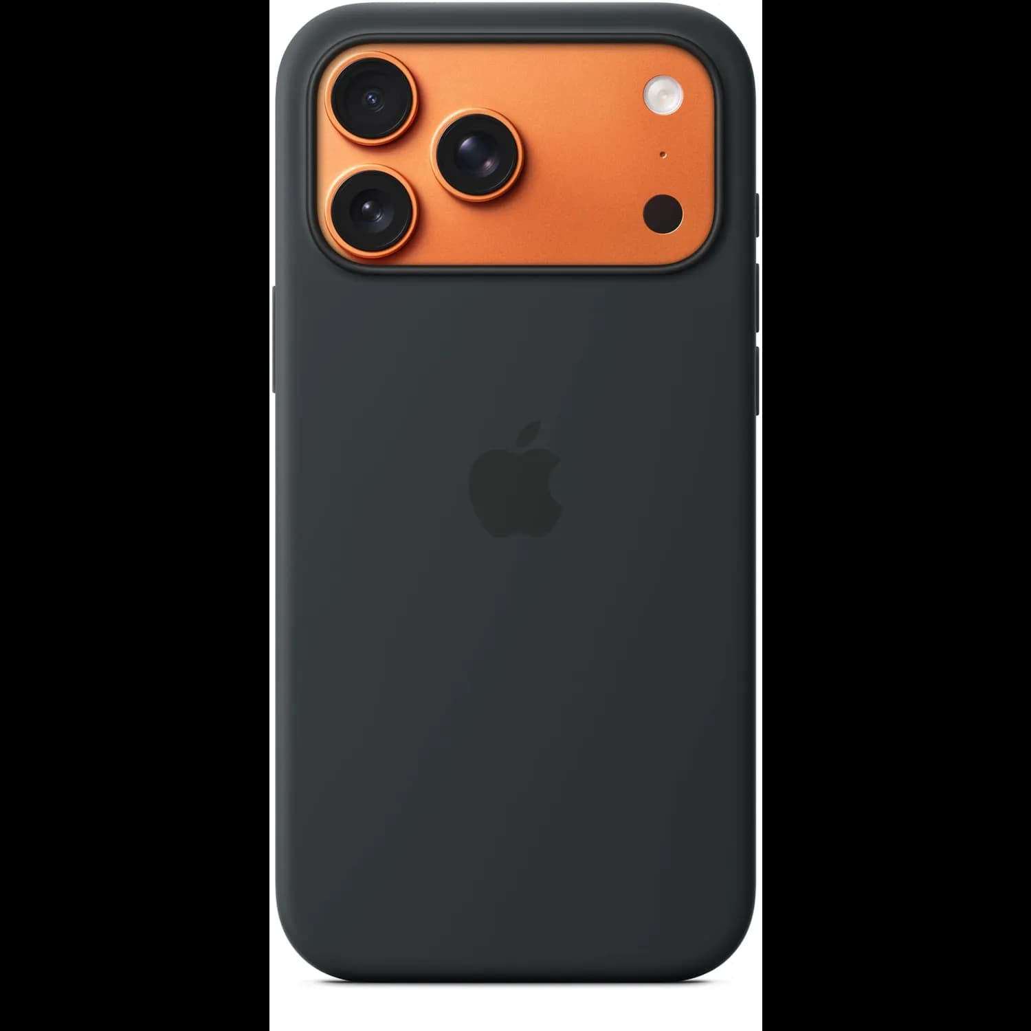 Apple Silicone Case iPhone 17 Pro - MagSafe, Terra Cotta — Black 1 Apple Silicone Case iPhone 17 Pro - MagSafe, Terra Cotta — Black 1