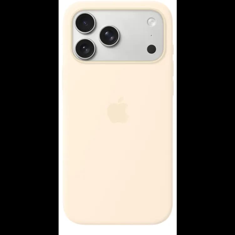 Apple Silicone Case iPhone 17 Pro Max - MagSafe, Bright Guava — Vanilla 1 Apple Silicone Case iPhone 17 Pro Max - MagSafe, Bright Guava — Vanilla 1