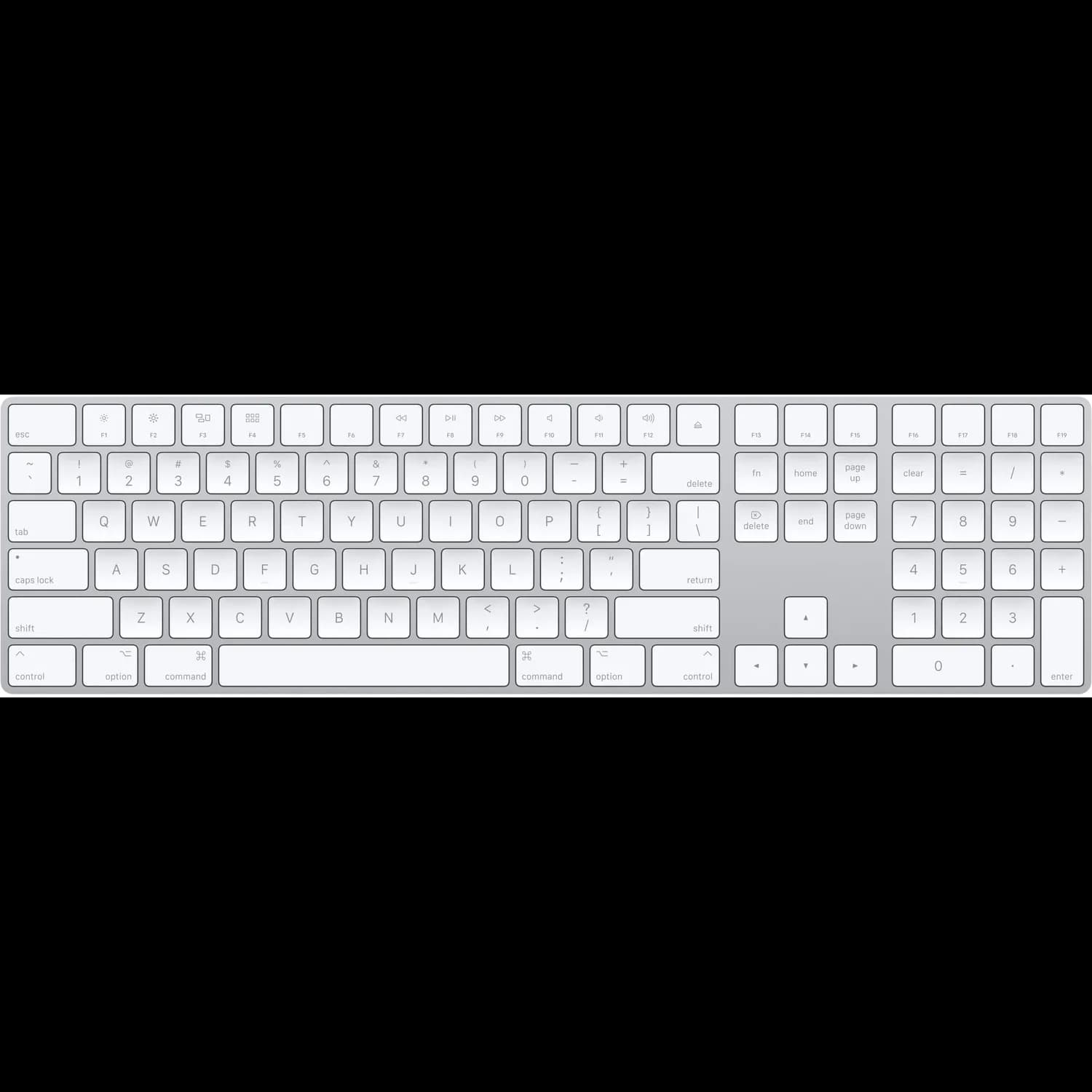 Apple Magic Keyboard - Numeric Keypad, White 1 Apple Magic Keyboard - Numeric Keypad, White 1
