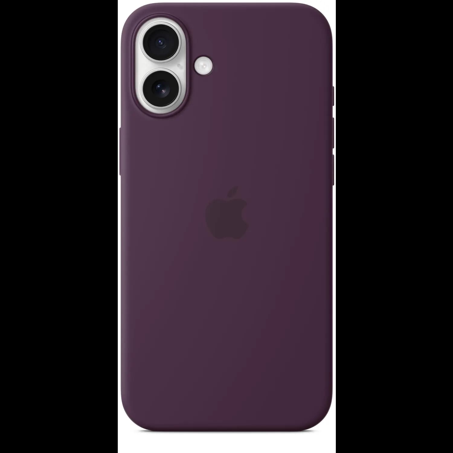 Apple Silicone Case iPhone 16 Plus - MagSafe, Plum 5