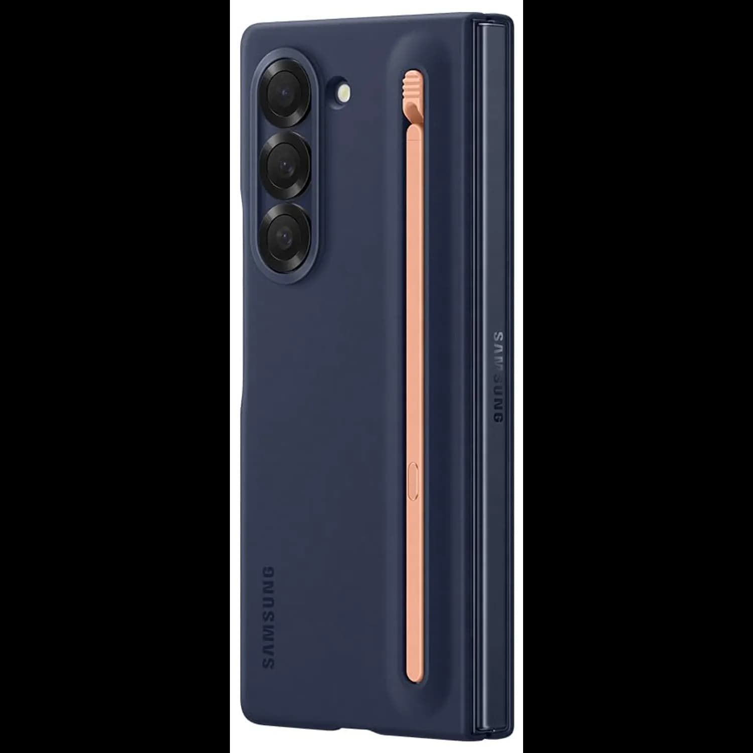 Samsung Grip Case Galaxy Z Fold6 - Slim S Pen, Navy — Gray 5