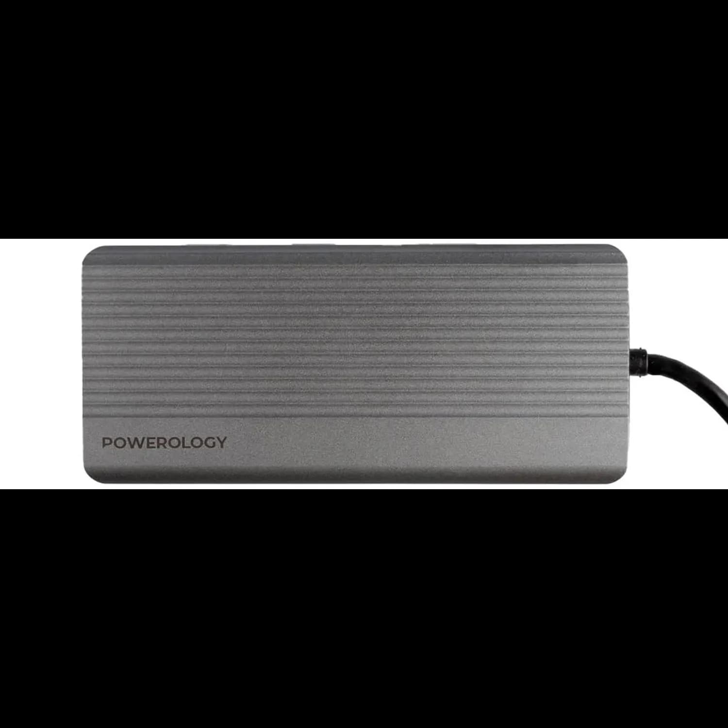 Powerology USB-C Hub - 12-in-1, 100W PD, Dark Gray 3