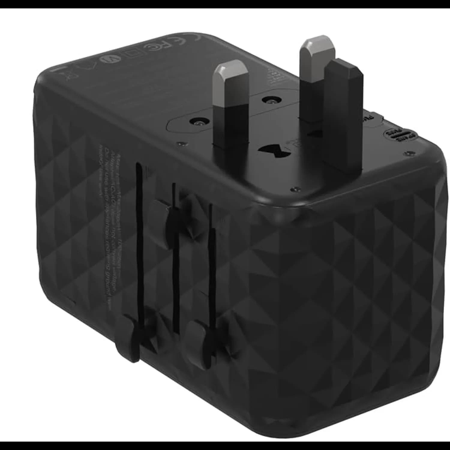 Powerology GaN Super Charger - 140W, 4-Port, Black 5