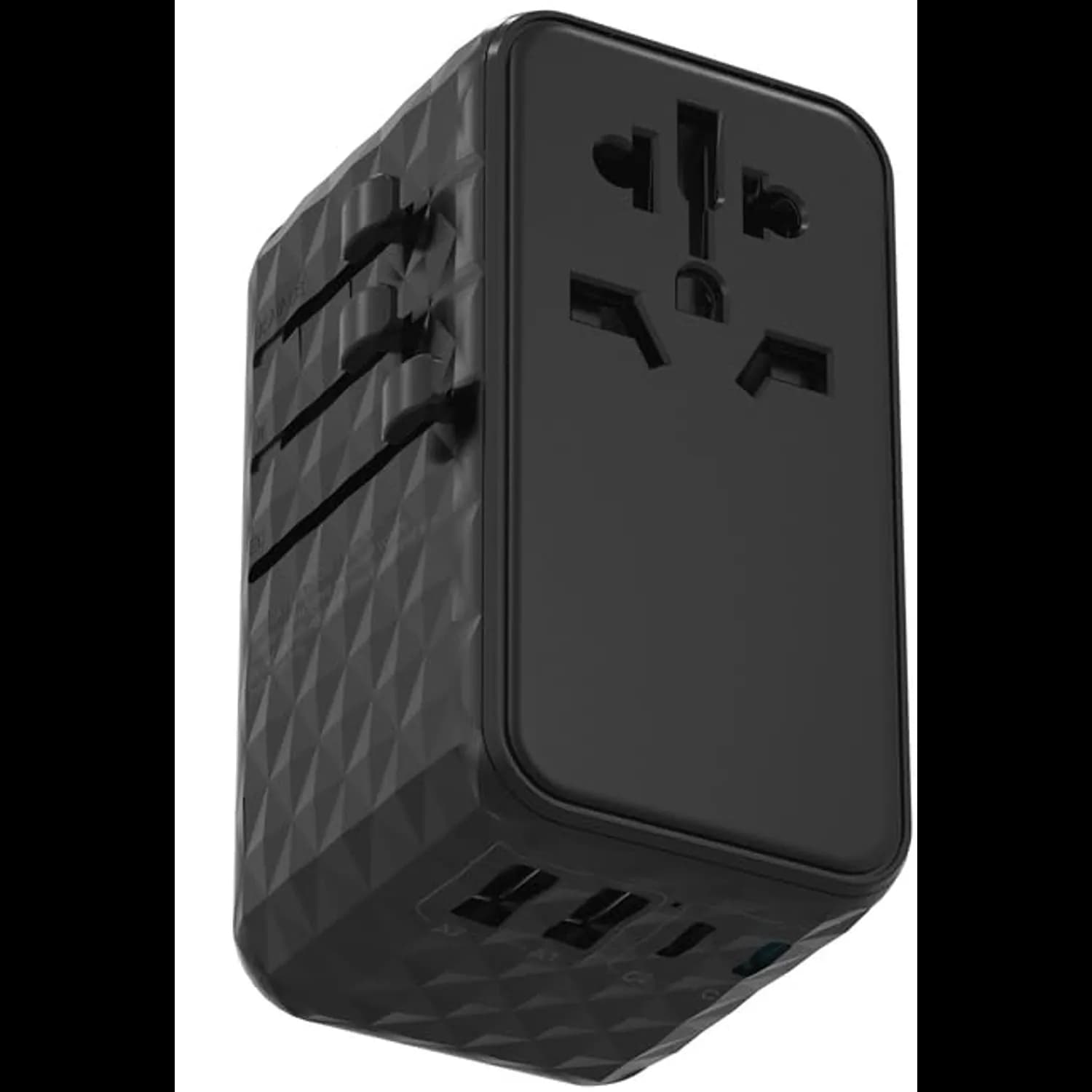 Powerology GaN Super Charger - 140W, 4-Port, Black 1