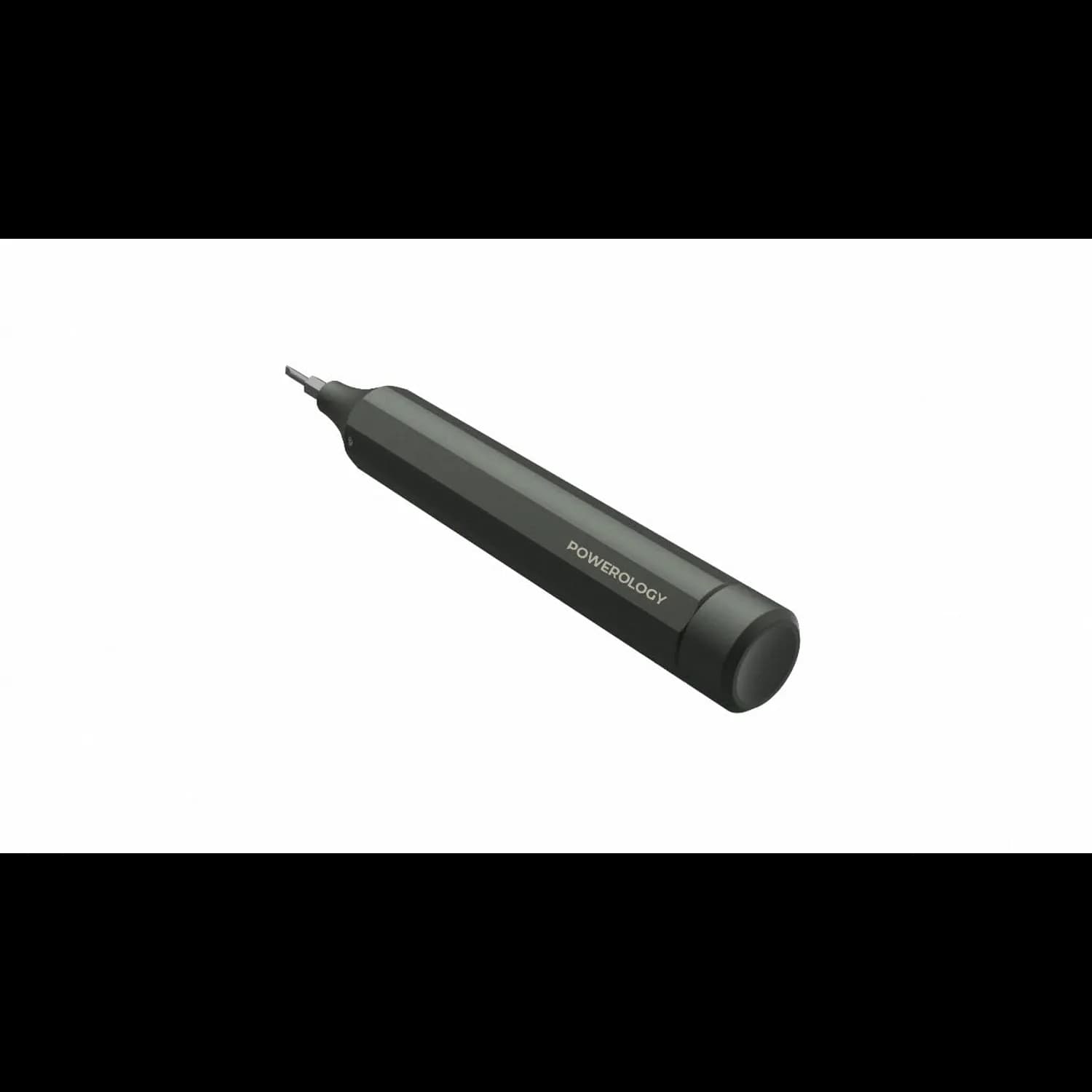 Powerology Screwdriver Set - 22 Double-Ended Bits, Magnetic Storage, Black 2