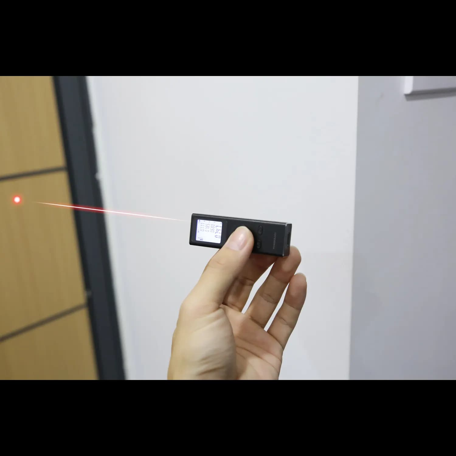 Powerology Smart Laser Measurement Tool - 30M Range, Black 3
