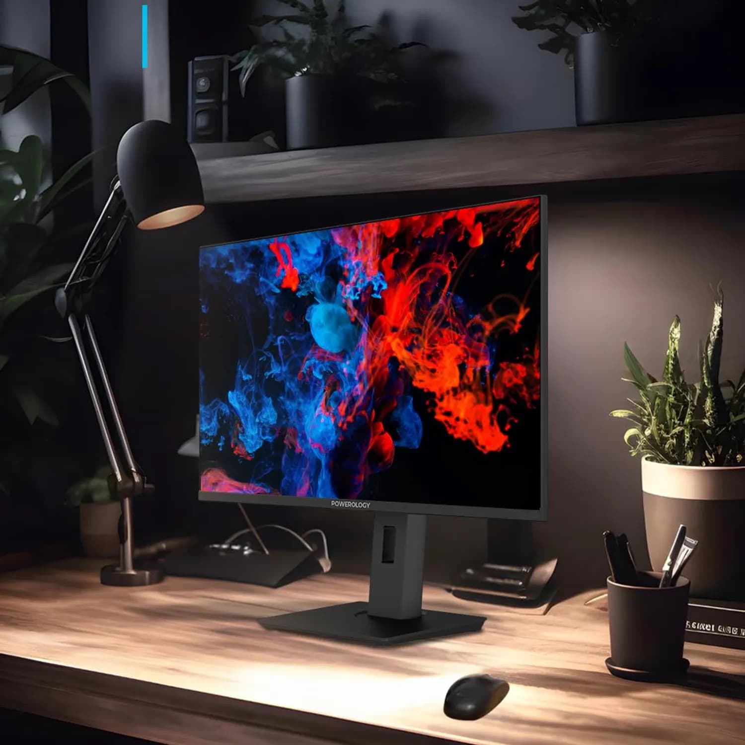 Powerology Monitor - 27" 4K UHD 60Hz, HDR, Black 4