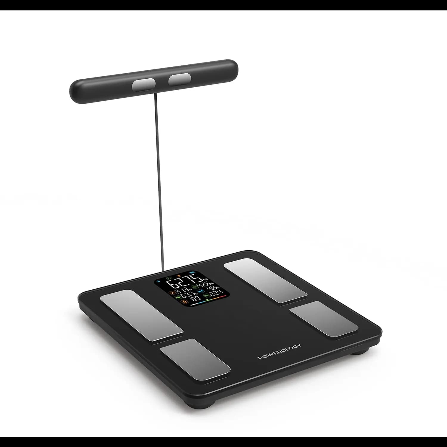 Powerology Smart Scale - 8-Electrode Body Fat, Bluetooth 1 Powerology Smart Scale - 8-Electrode Body Fat, Bluetooth 1