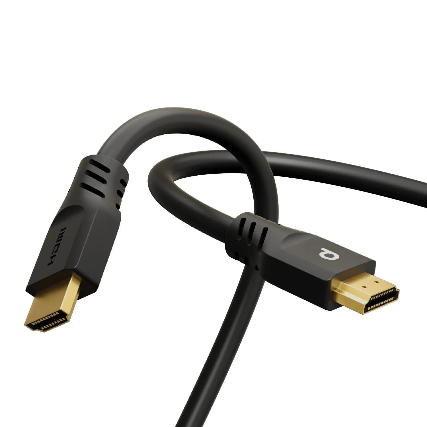 Porodo HDMI Cable - 4K/60Hz Ultra HD, 2m, Black 1